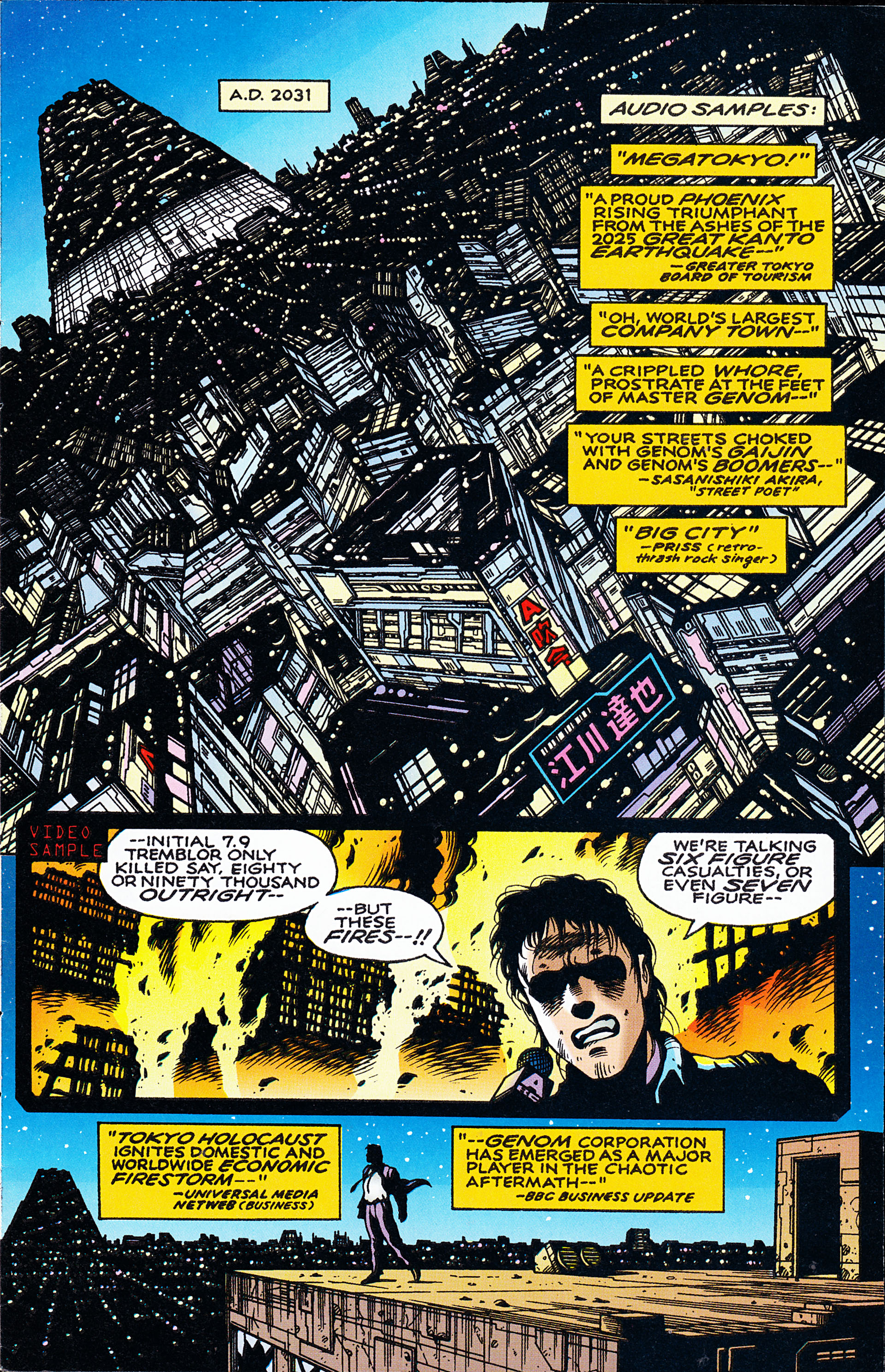 Read online Bubblegum Crisis: Grand Mal comic -  Issue #1 - 4