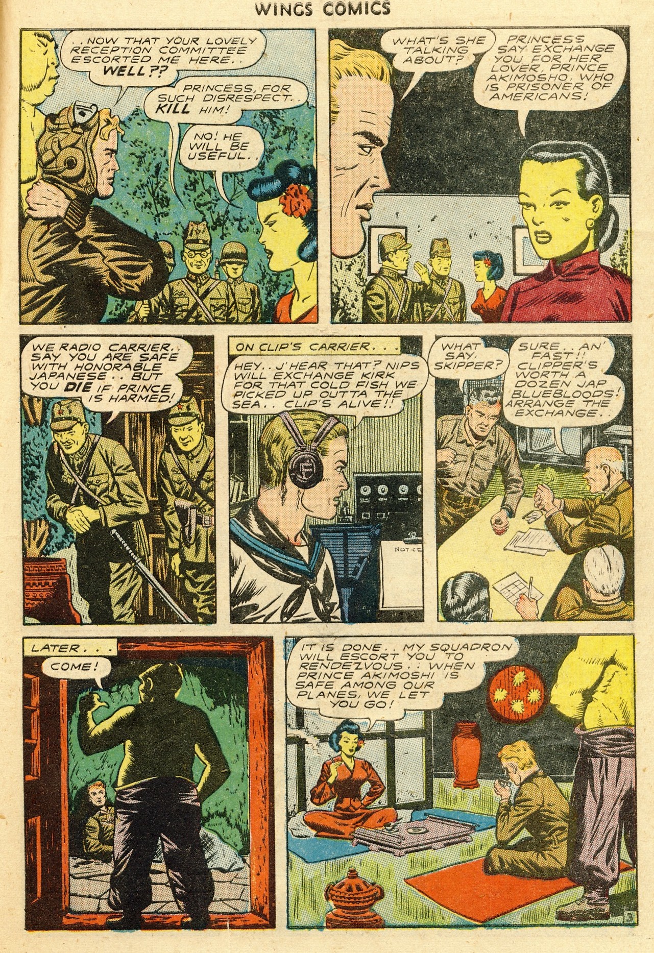 Read online Wings Comics comic -  Issue #61 - 31