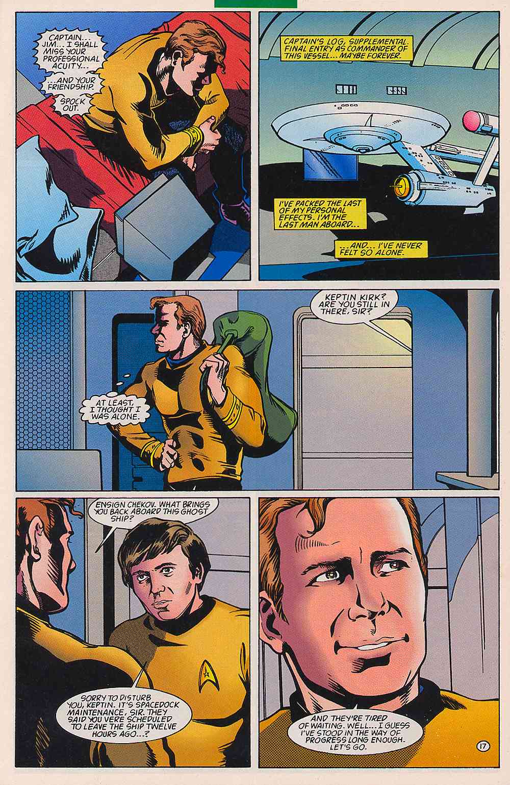 Read online Star Trek (1989) comic -  Issue #75 - 18