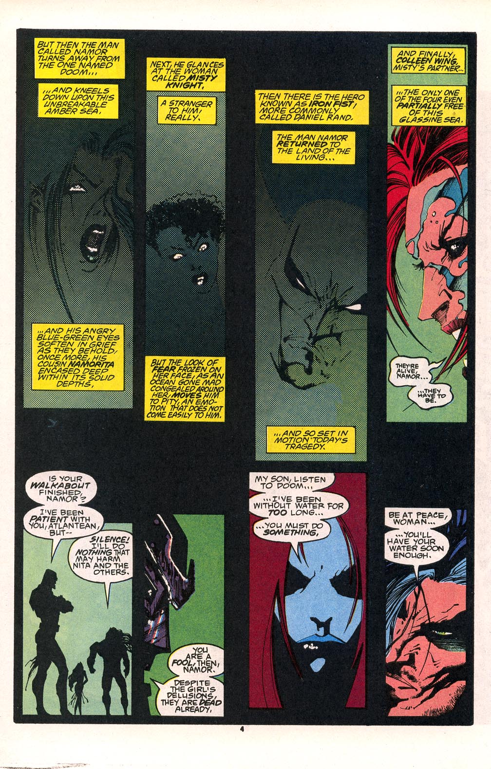 Read online Namor, The Sub-Mariner comic -  Issue #33 - 4
