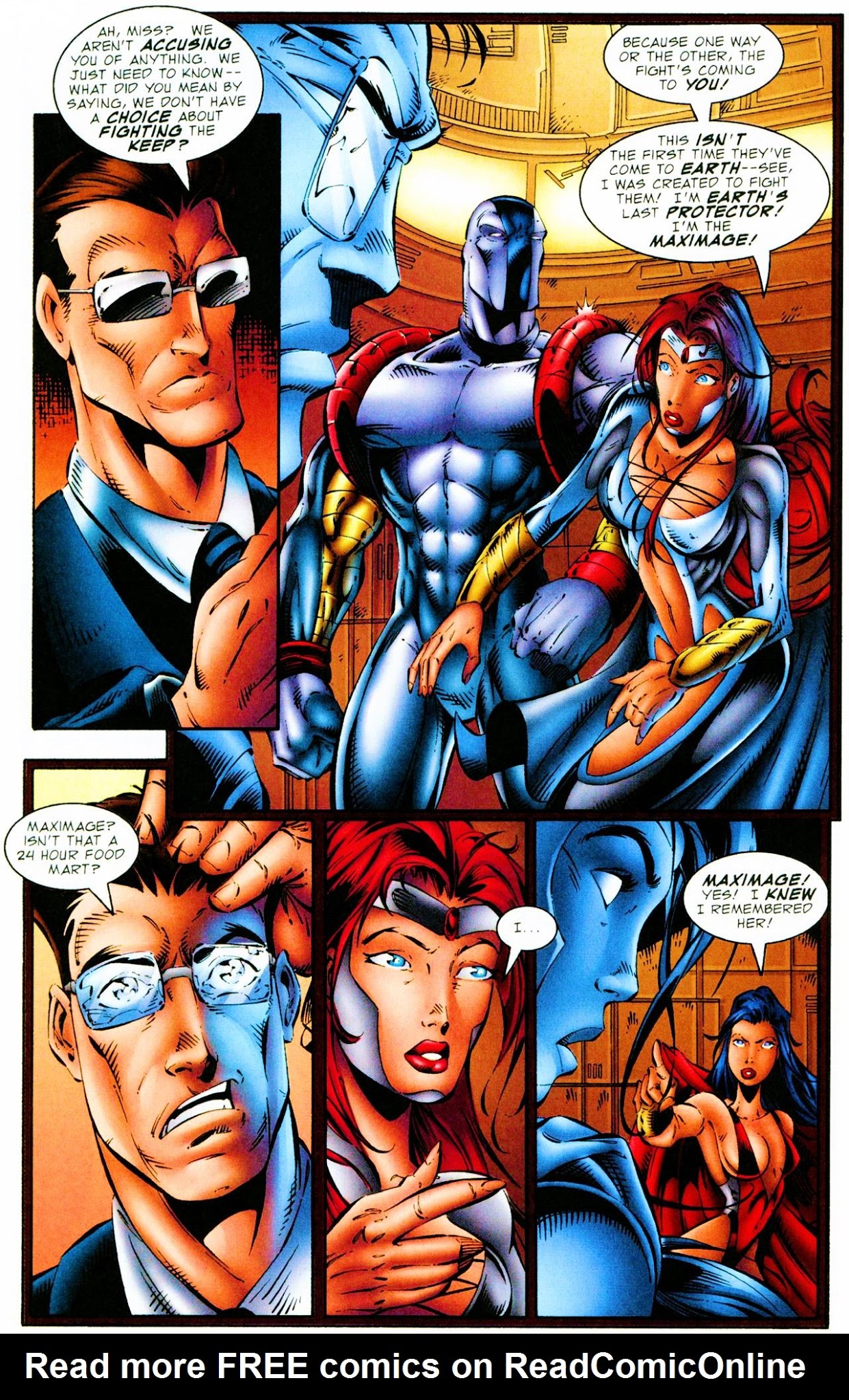 Read online MaxiMage comic -  Issue #2 - 7