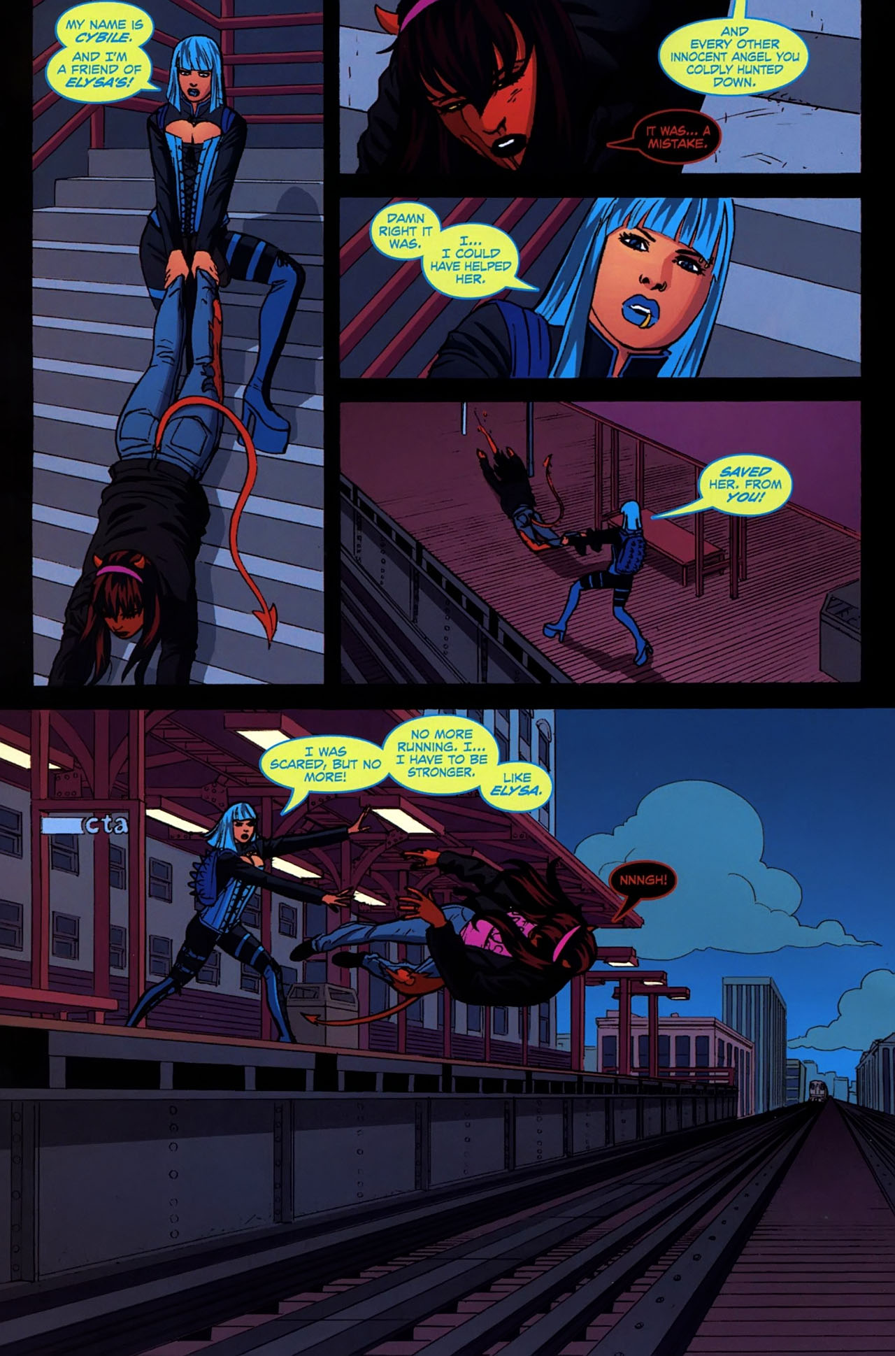 Read online Mercy Sparx (2008) comic -  Issue #3 - 17