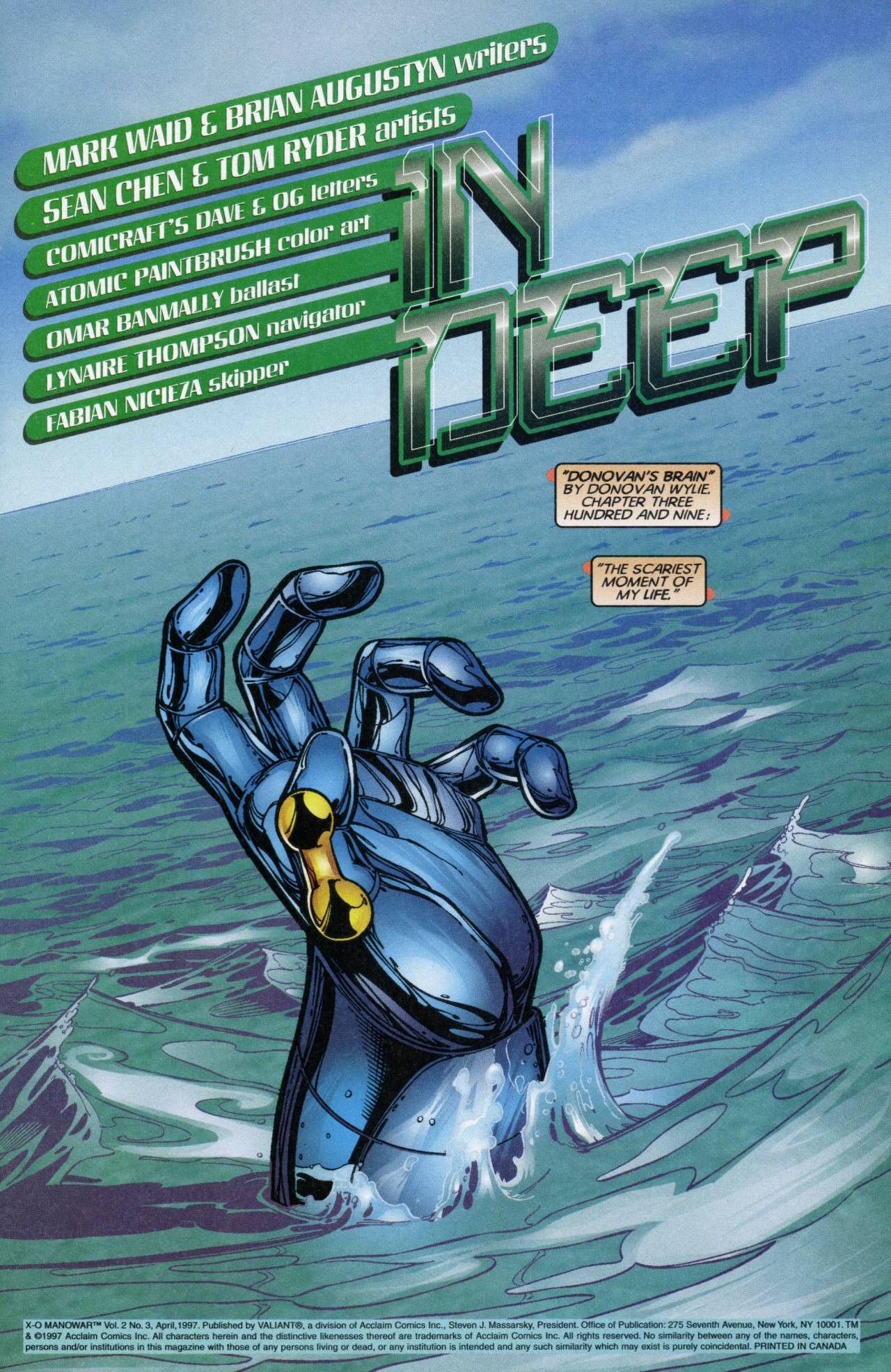 Read online X-O Manowar (1996) comic -  Issue #3 - 2