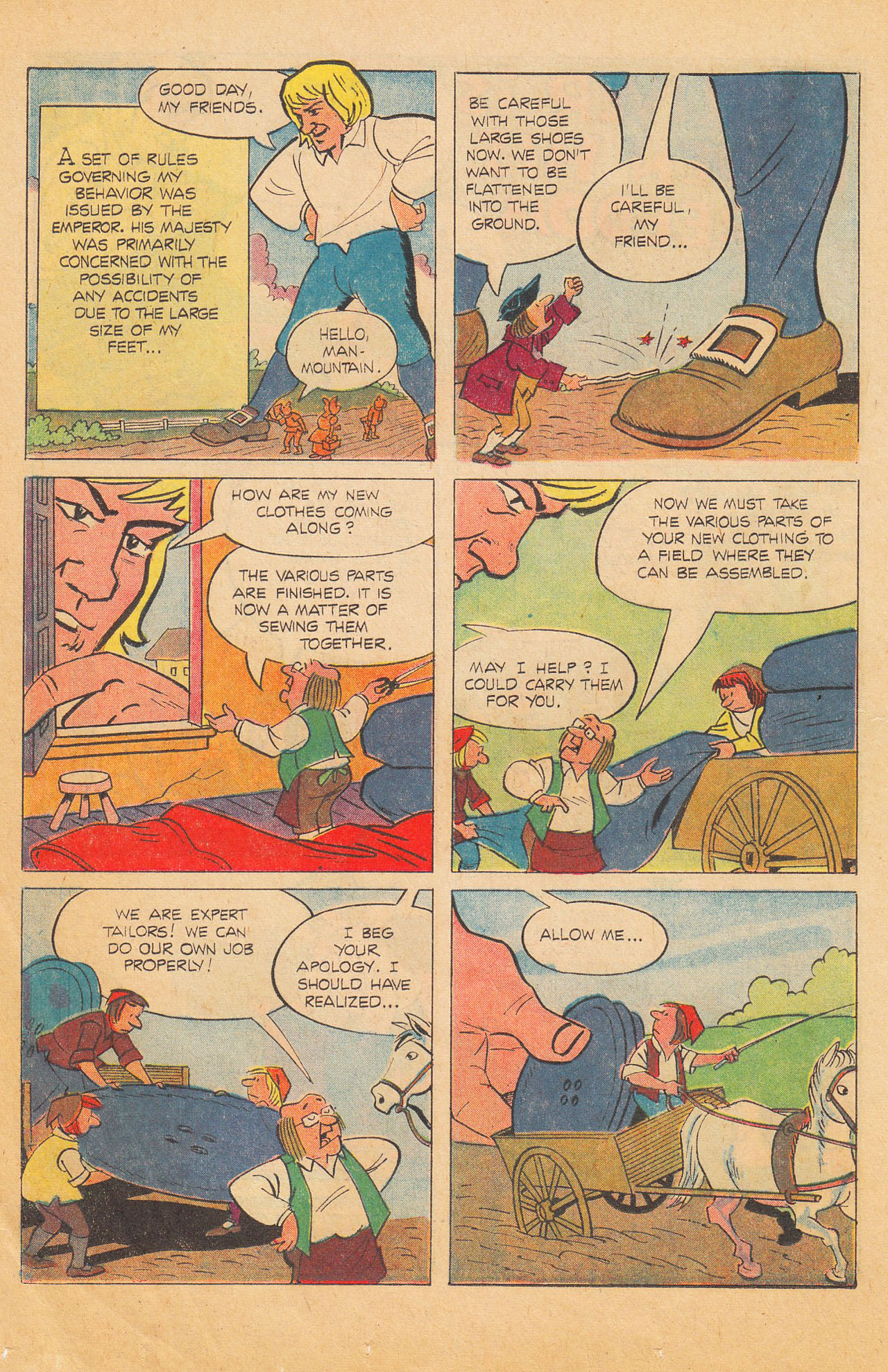 Read online Gulliver's Travels comic -  Issue # Full - 14