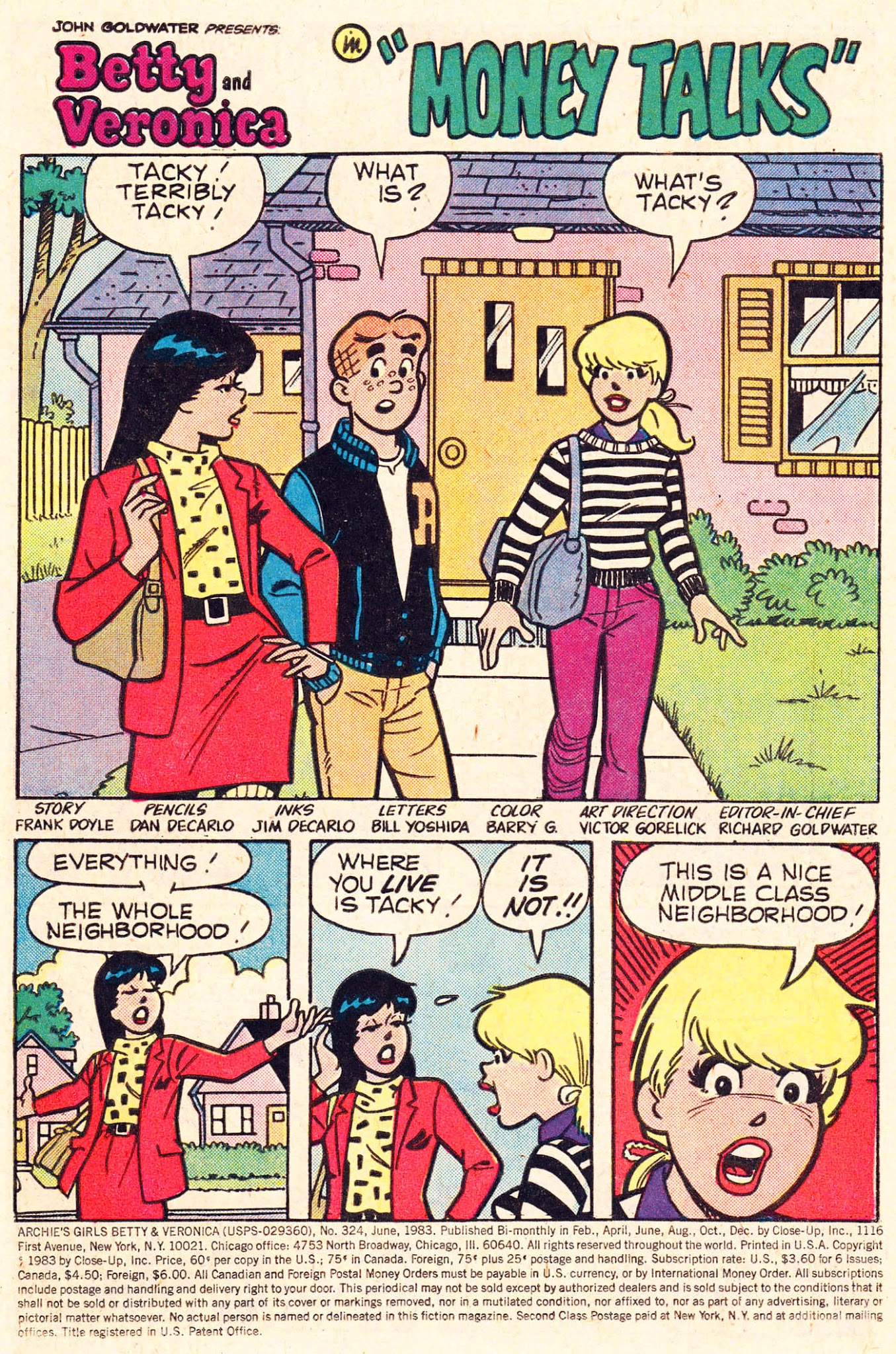 Read online Archie's Girls Betty and Veronica comic -  Issue #324 - 3