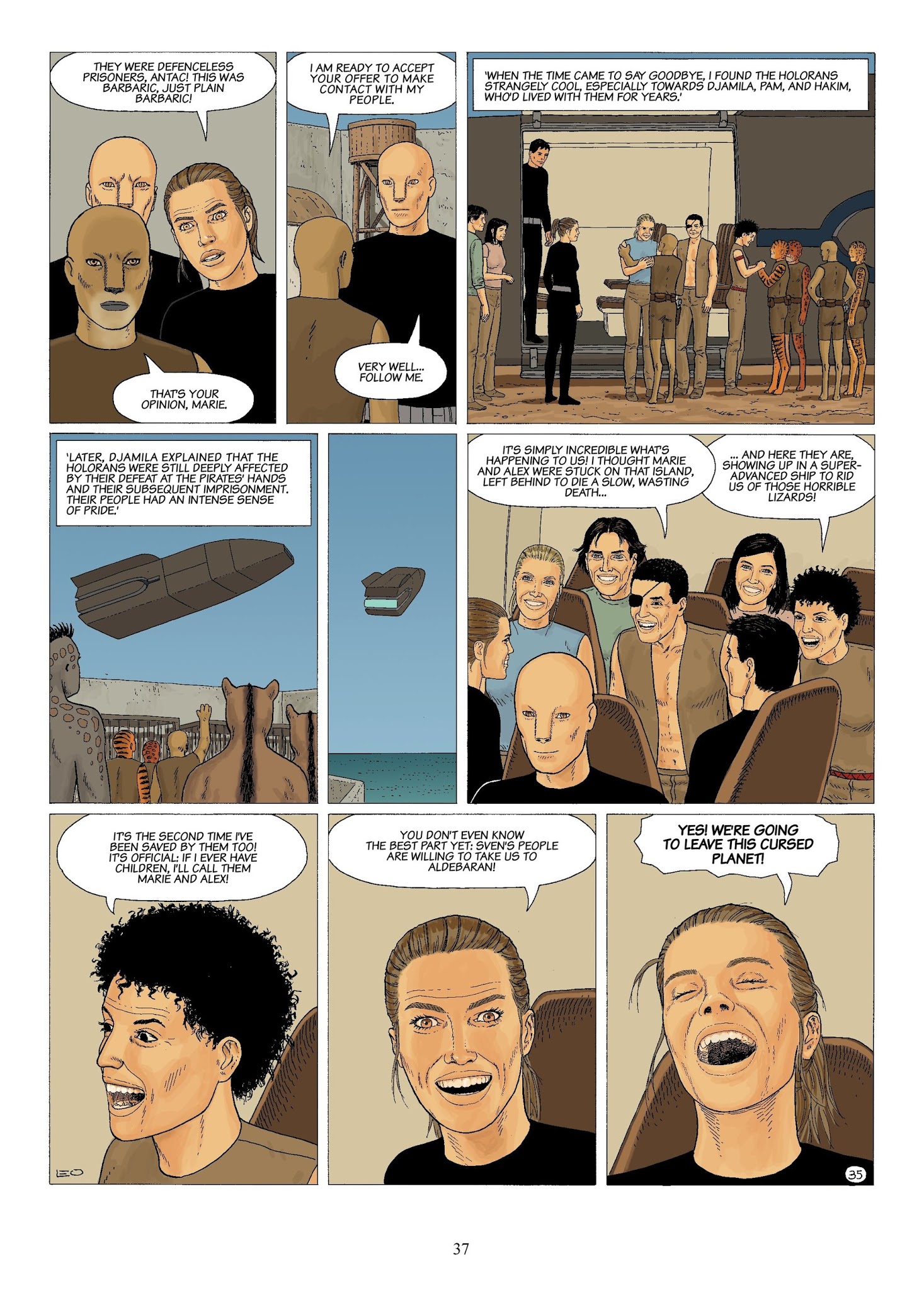 Read online The Survivors comic -  Issue #5 - 38