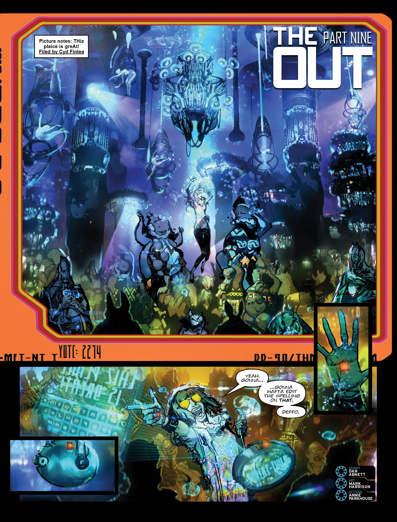 Read online 2000 AD comic -  Issue #2195 - 9