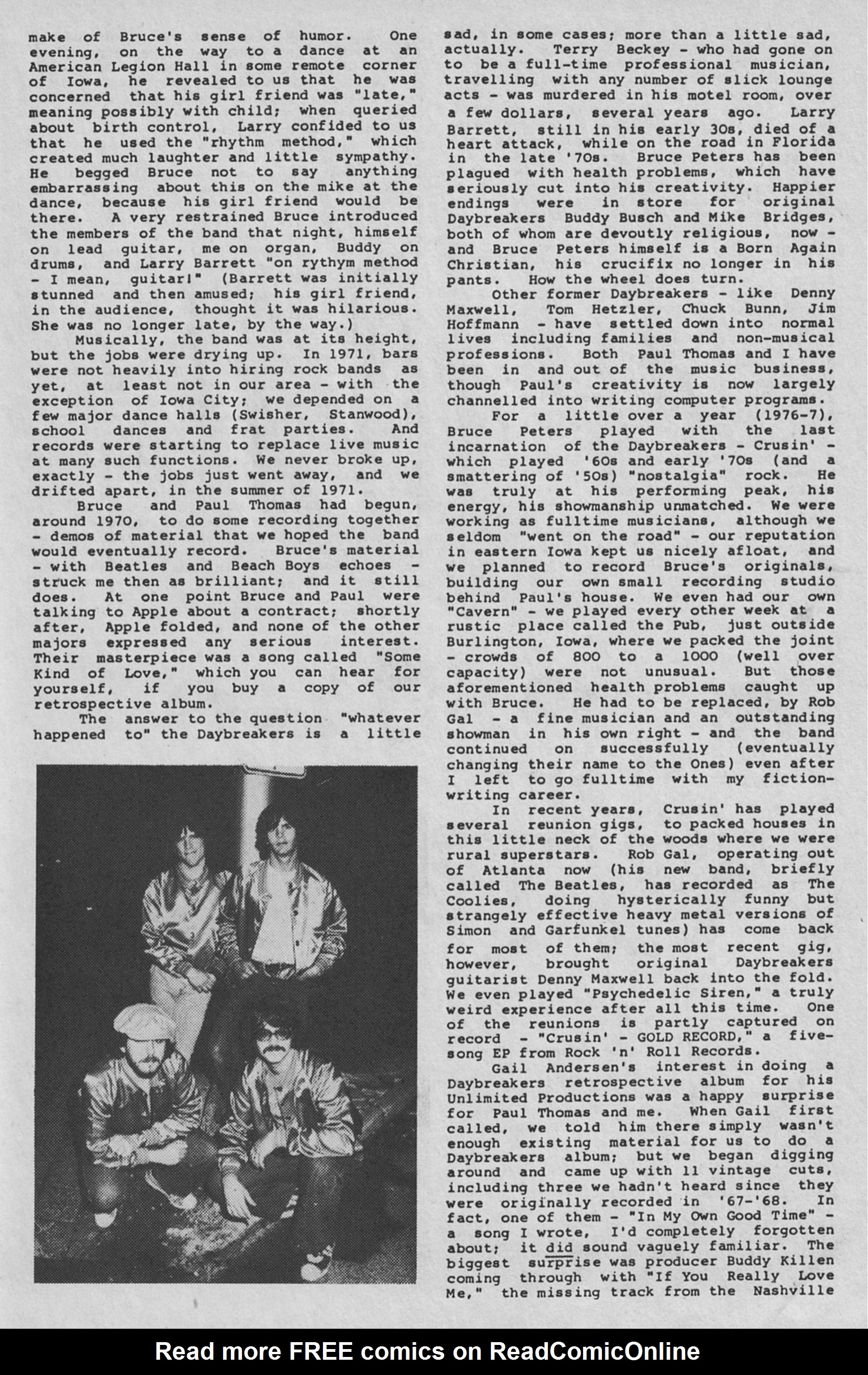 Read online Ms Tree Rock & Roll Summer Special comic -  Issue # Full - 31