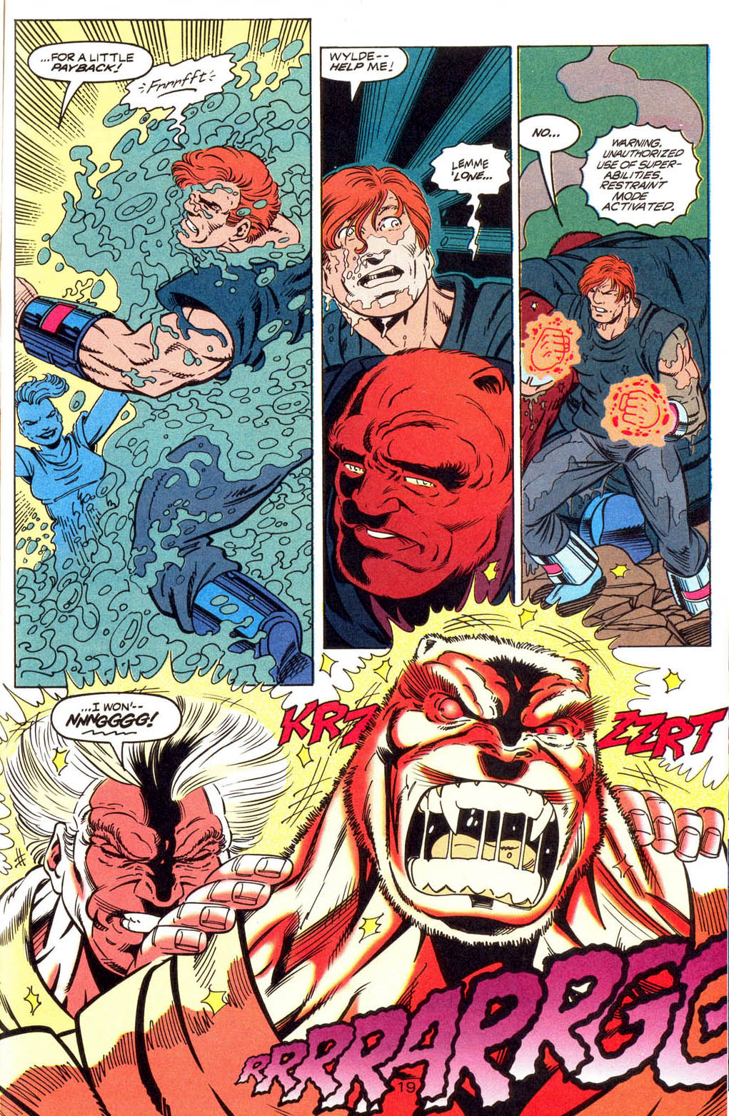 Read online Outsiders (1993) comic -  Issue #9 - 20
