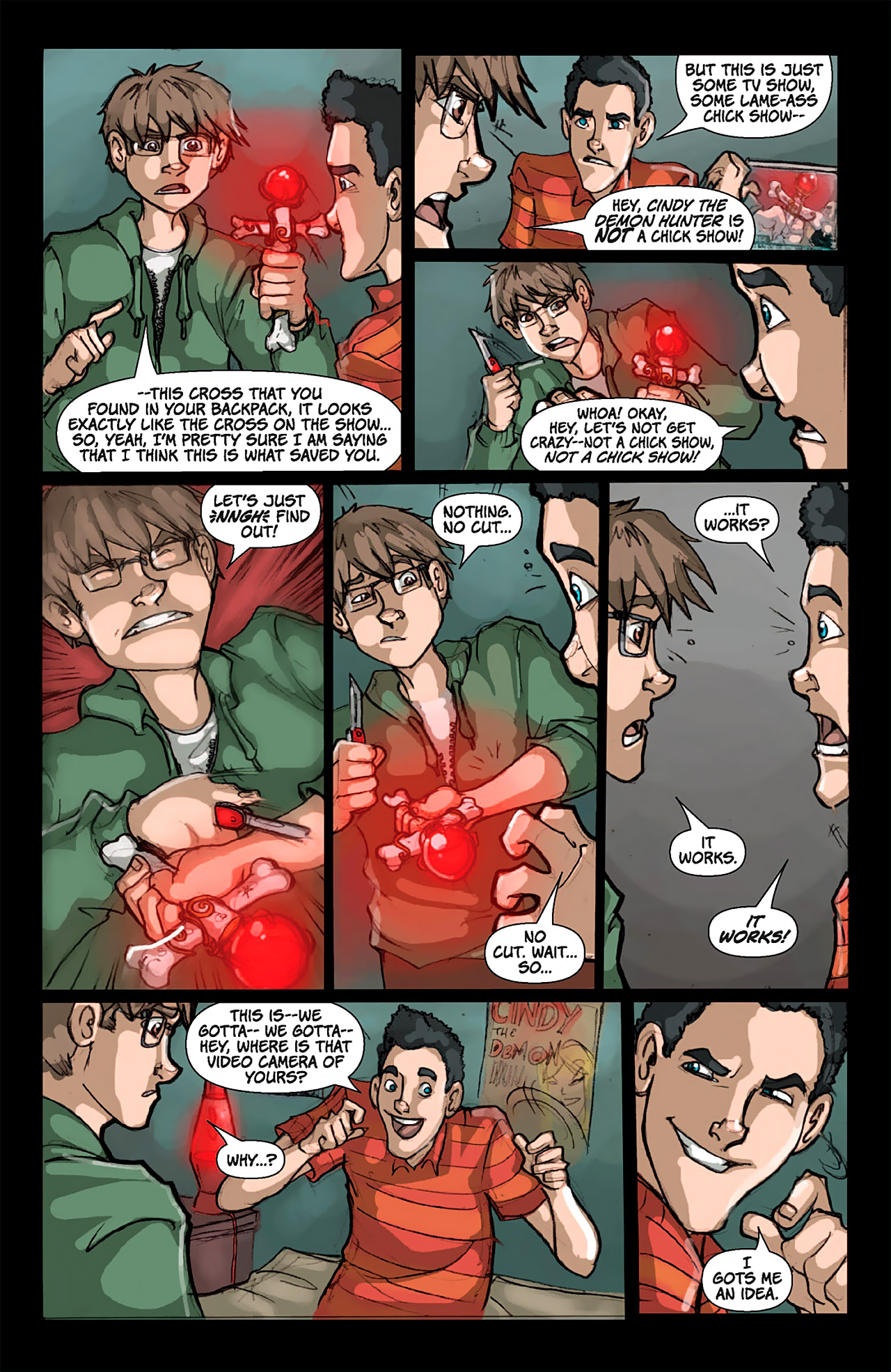 Read online Cindy the Demon Hunter comic -  Issue # TPB - 39