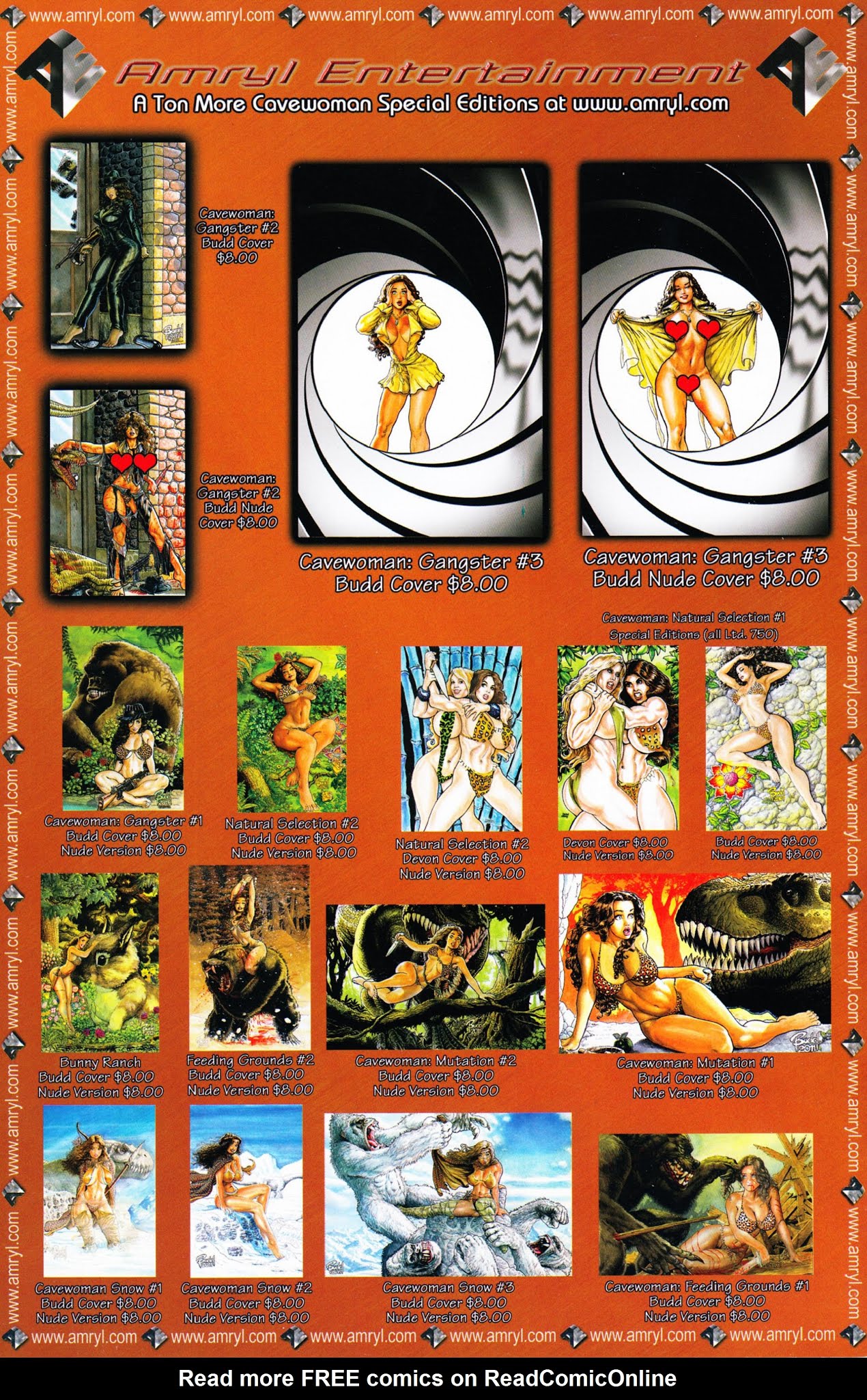 Read online Cavewoman: Gangster comic -  Issue #3 - 28