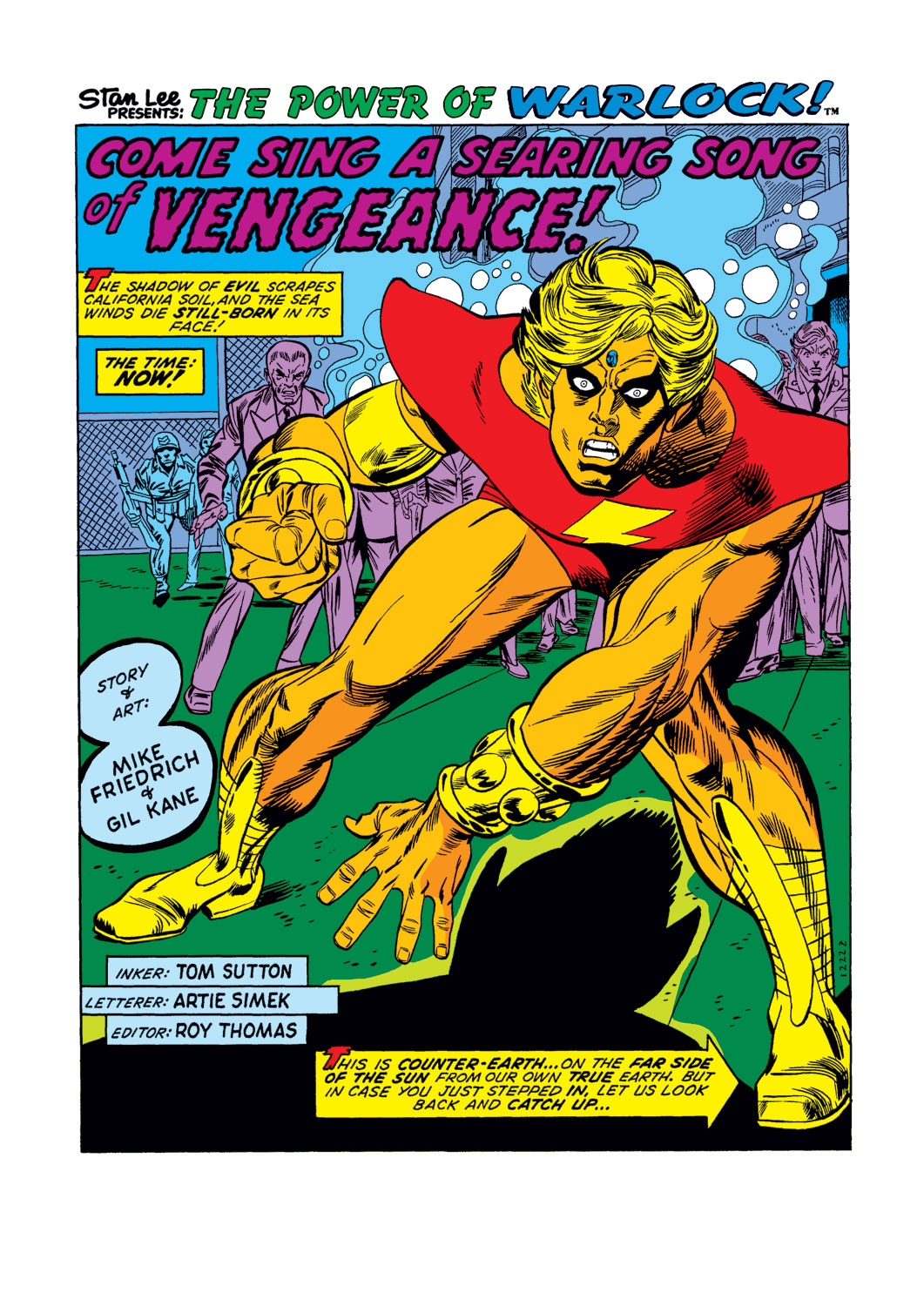 Read online Warlock (1972) comic -  Issue #4 - 2