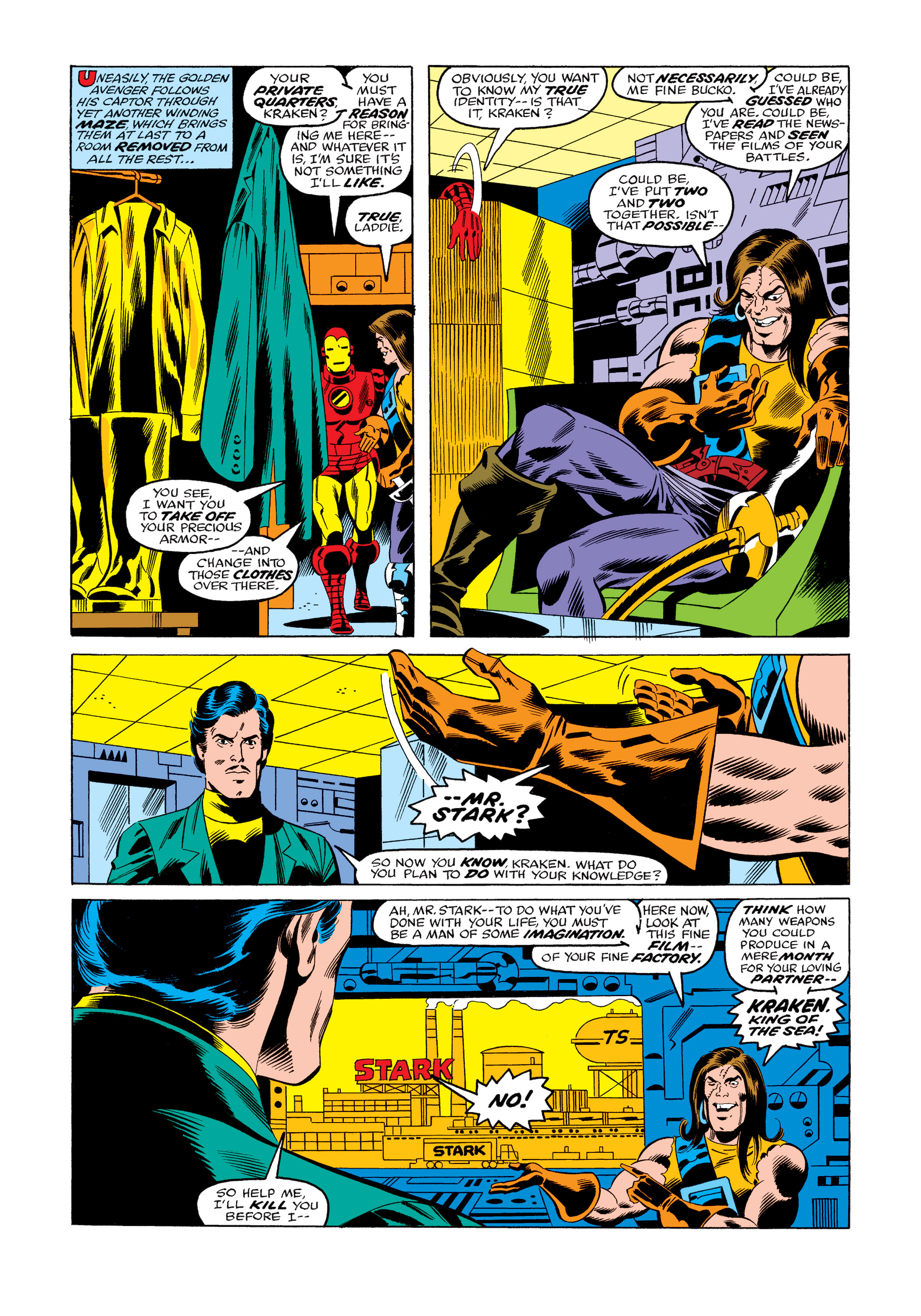 Read online Marvel Masterworks: The Invincible Iron Man comic -  Issue # TPB 11 (Part 3) - 72