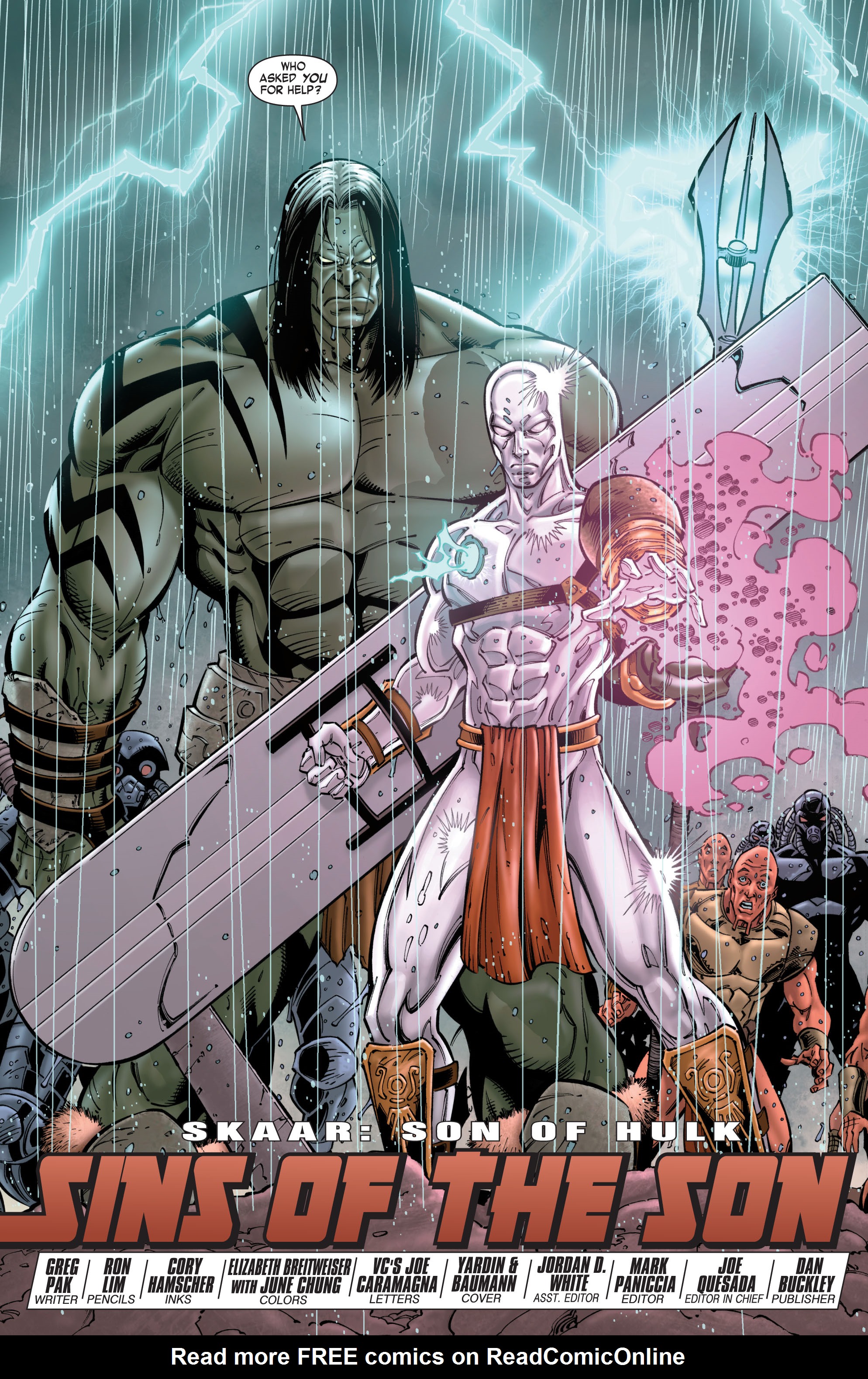 Read online Skaar: Son of Hulk comic -  Issue #8 - 5
