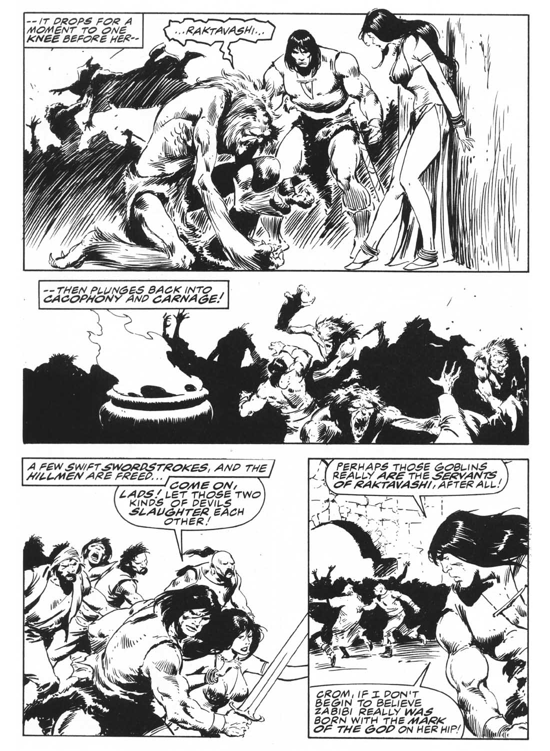 Read online The Savage Sword Of Conan comic -  Issue #235 - 39