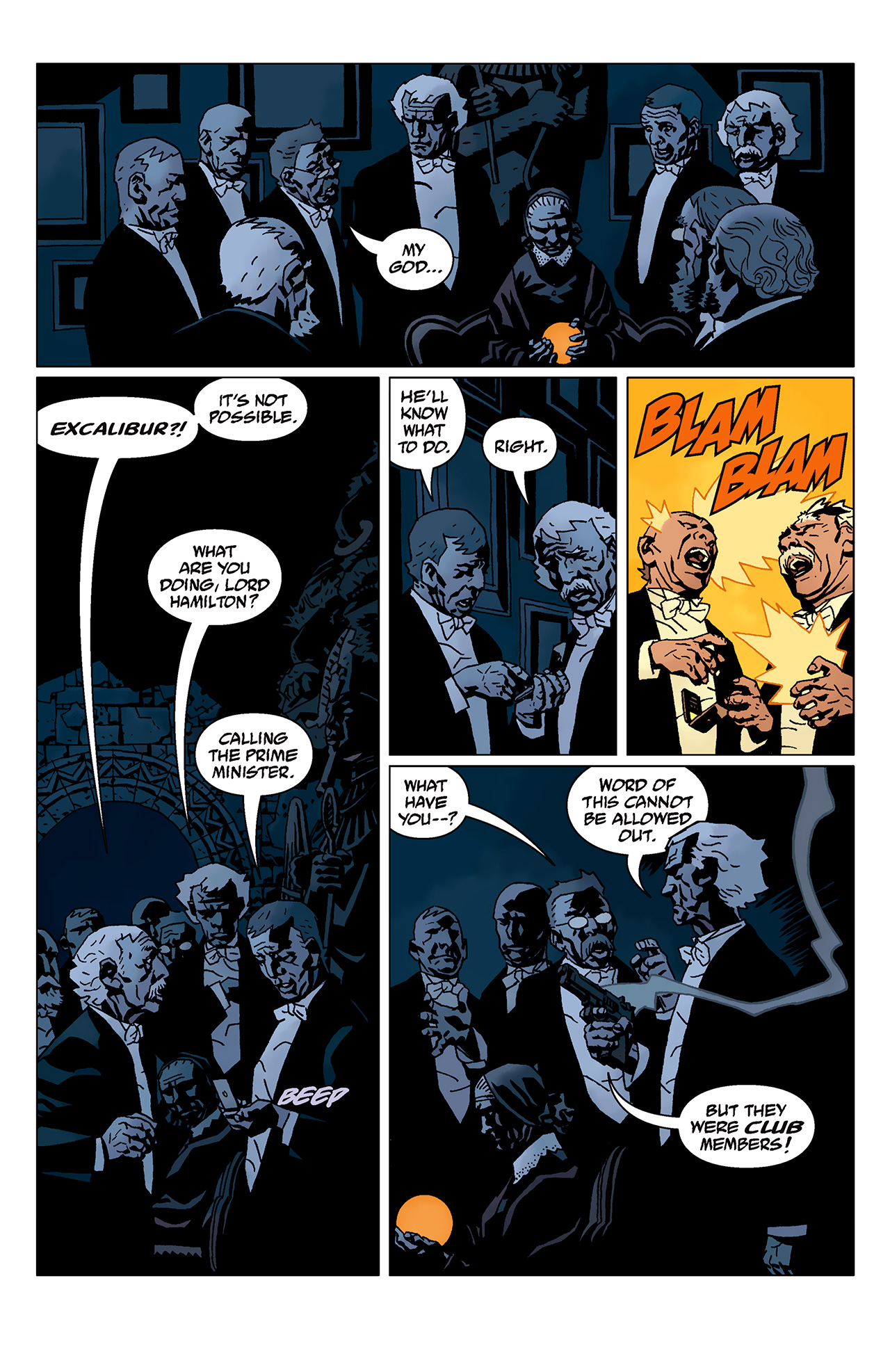 Read online Hellboy: The Wild Hunt comic -  Issue #8 - 21