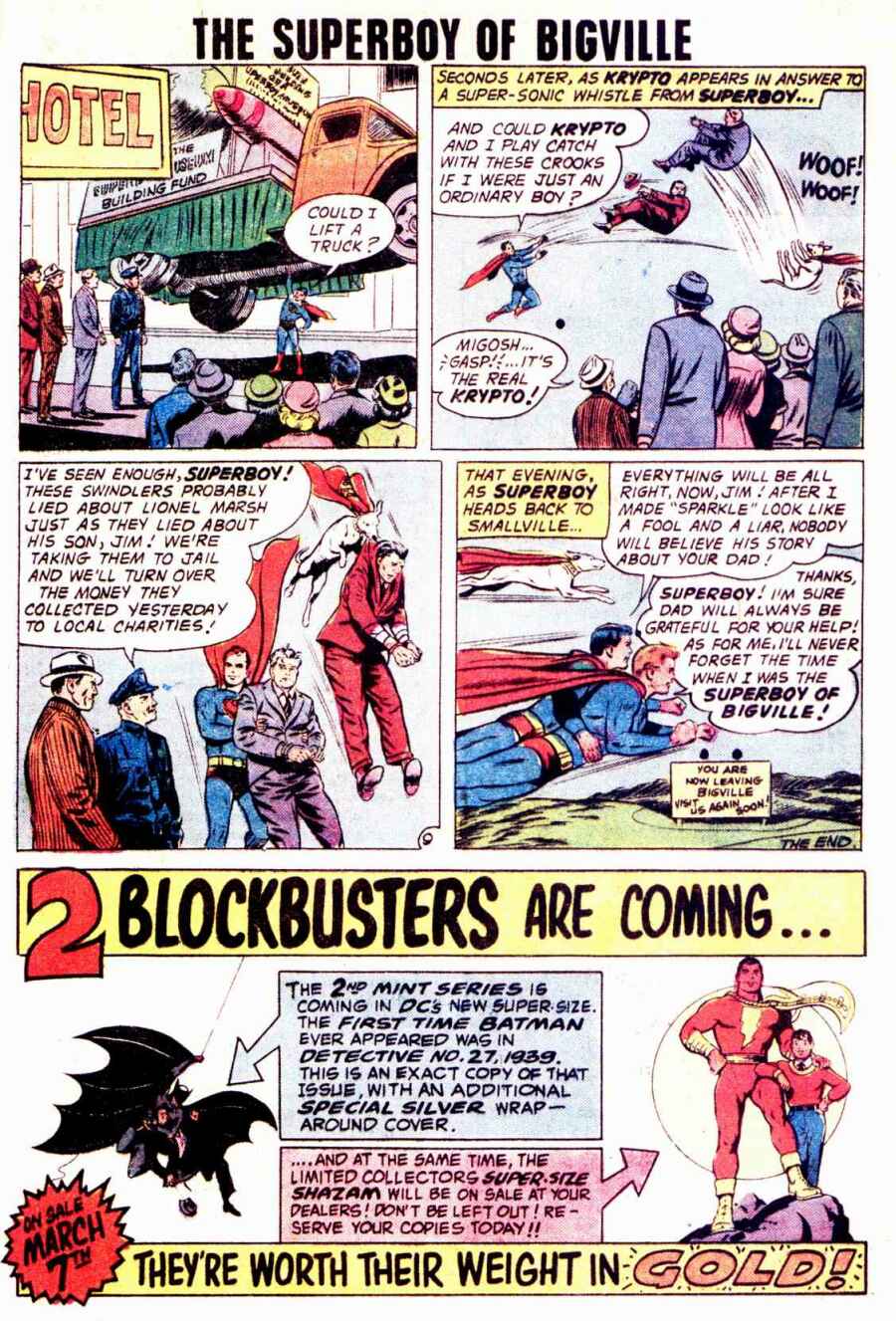 Read online Superboy (1949) comic -  Issue #202 - 83