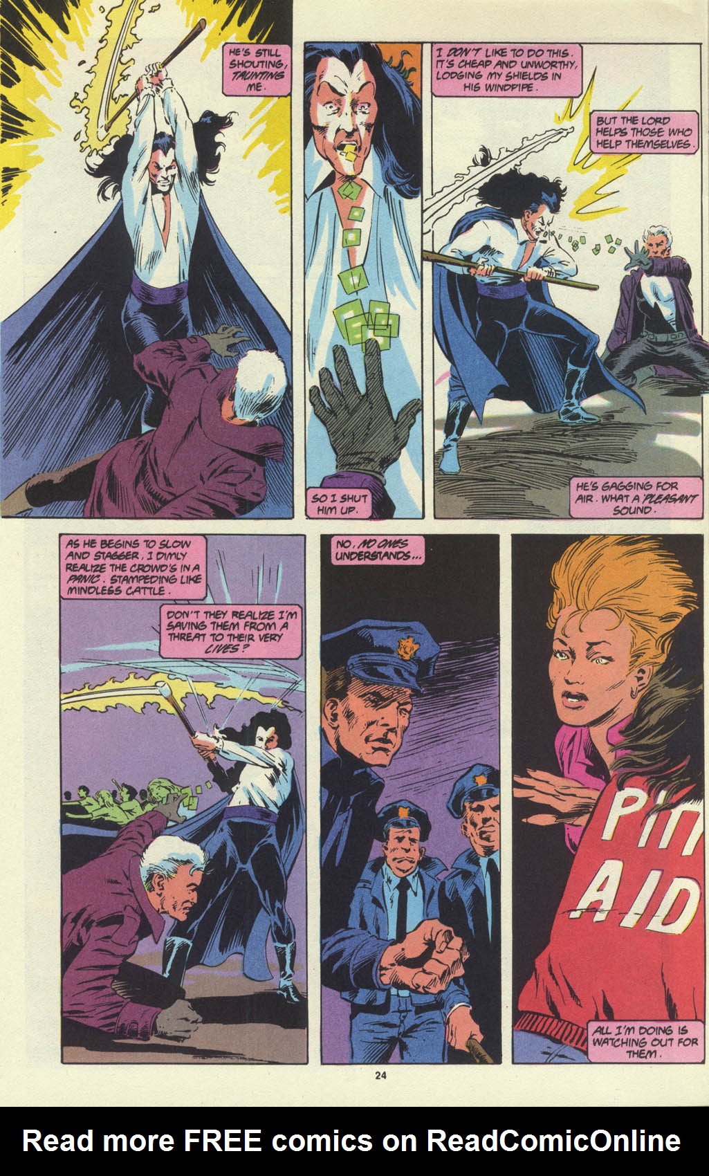 Read online Justice (1986) comic -  Issue #20 - 25