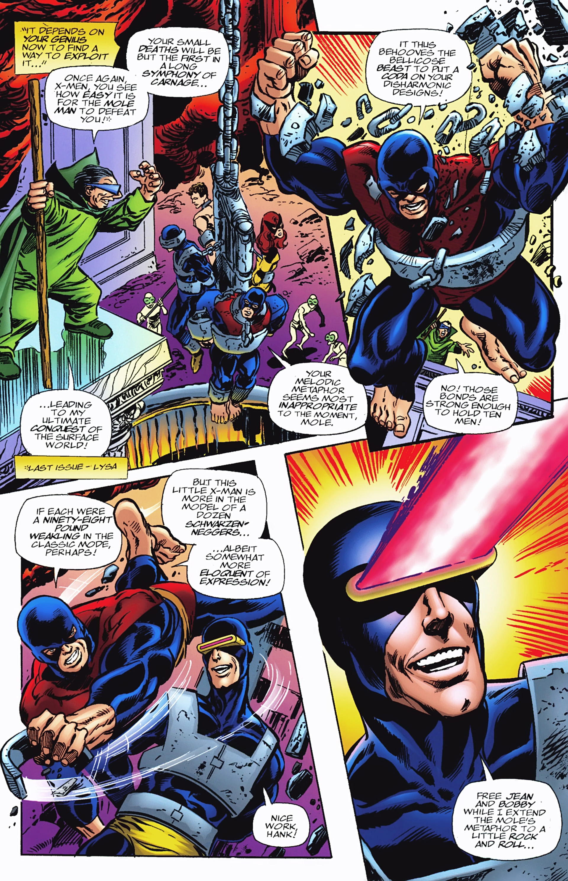Read online X-Men: Hidden Years comic -  Issue #22 - 5