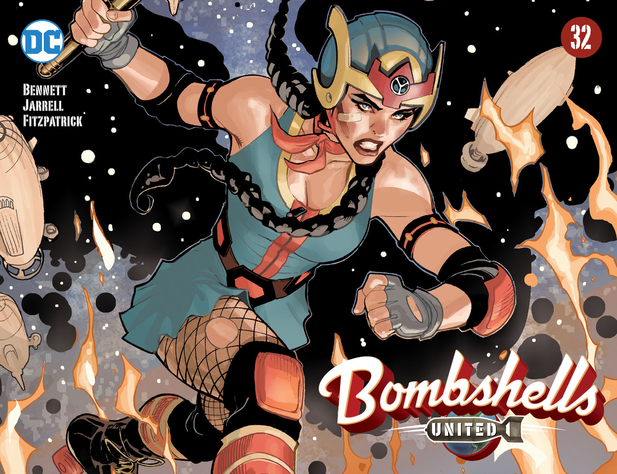 Read online Bombshells: United comic -  Issue #32 - 1