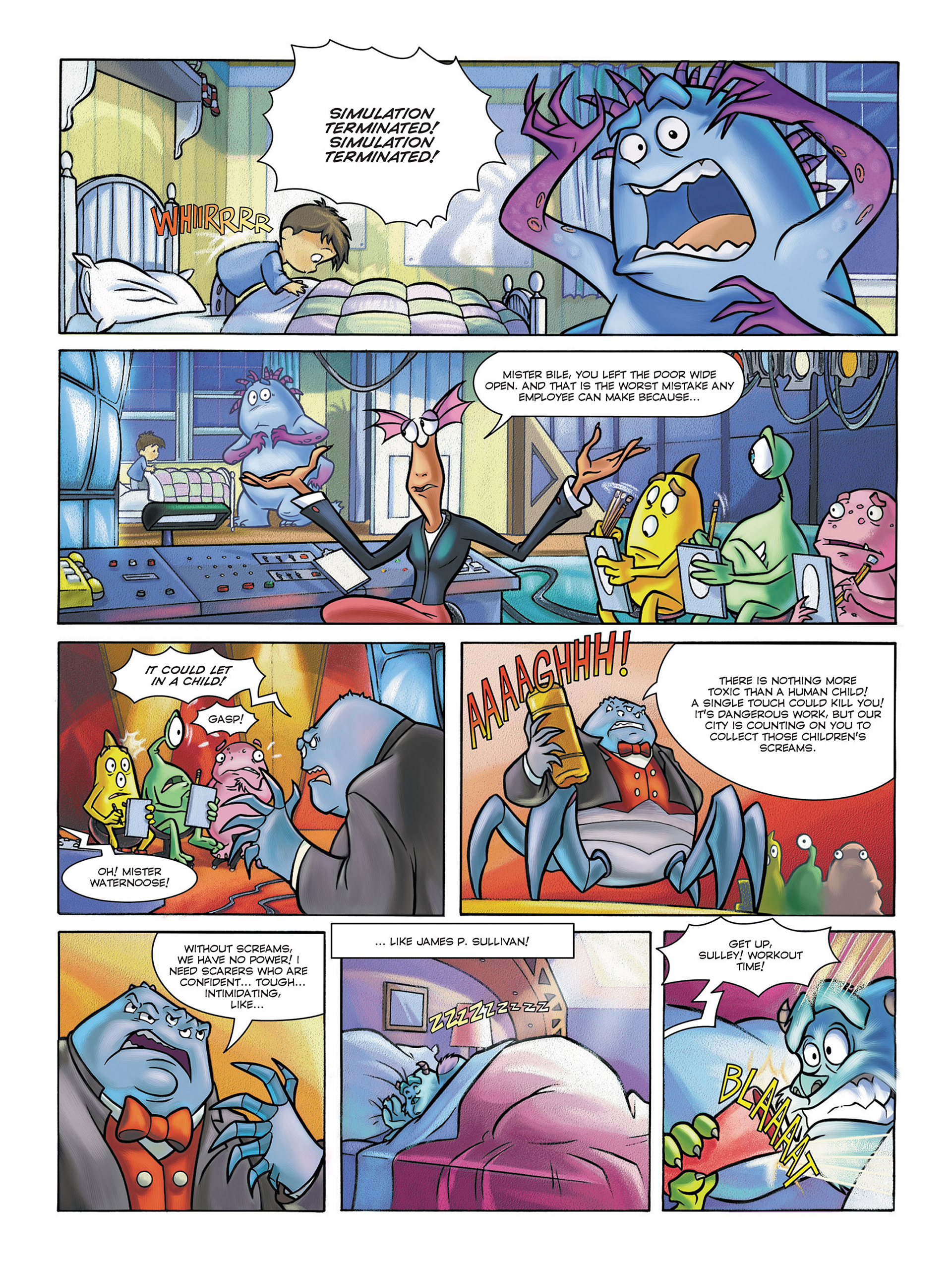 Read online Monsters, Inc. comic -  Issue # Full - 3