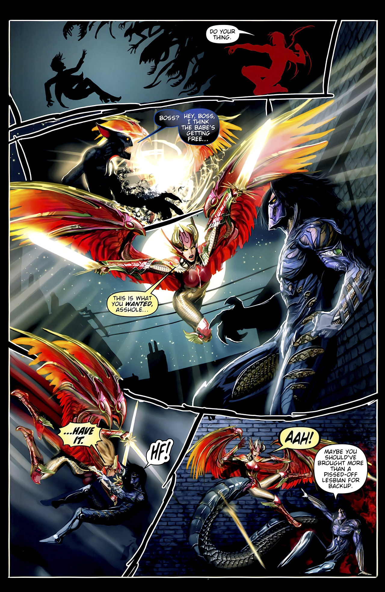 Read online Angelus comic -  Issue #4 - 11
