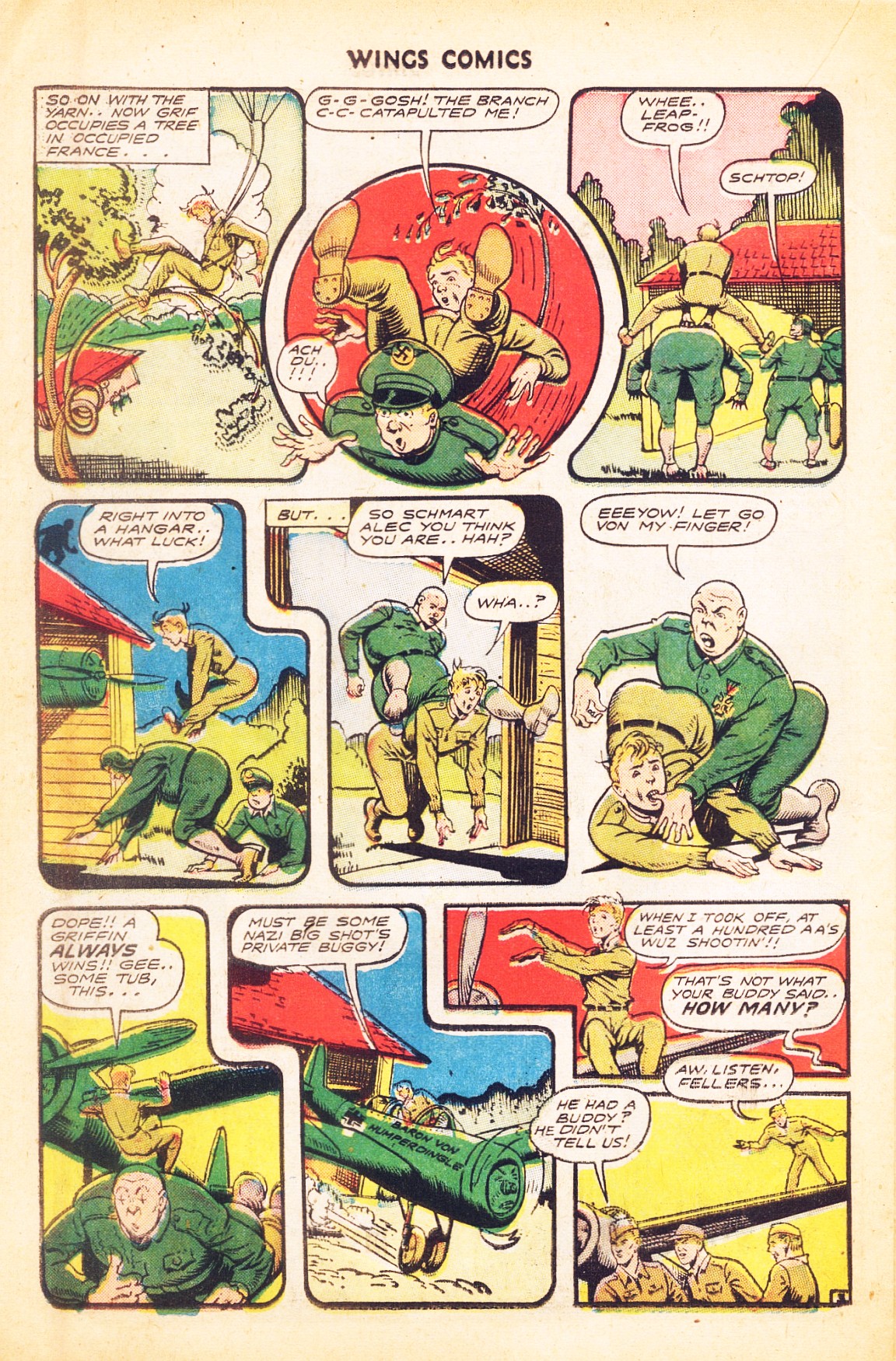 Read online Wings Comics comic -  Issue #62 - 22