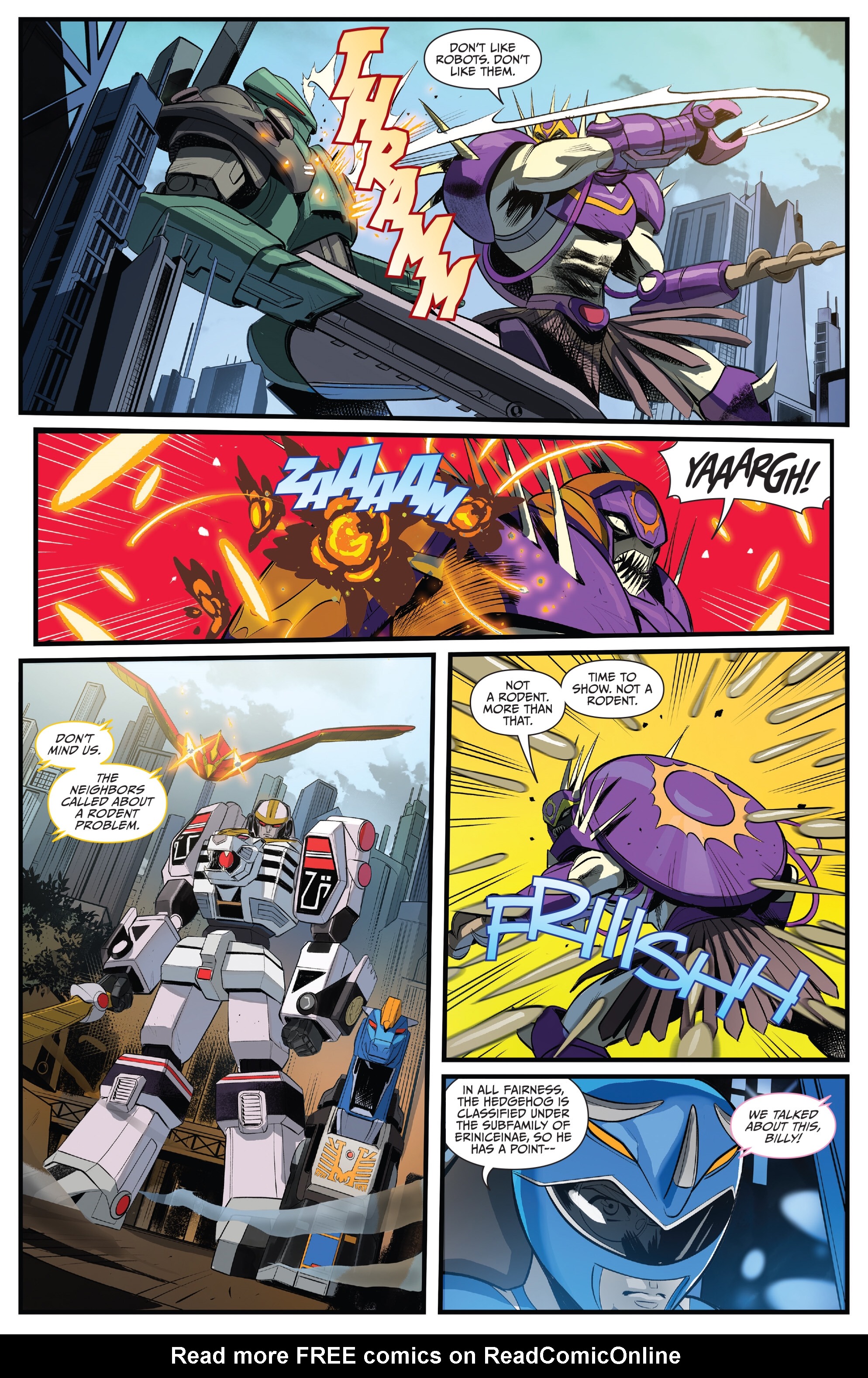 Read online Saban's Go Go Power Rangers comic -  Issue #30 - 20