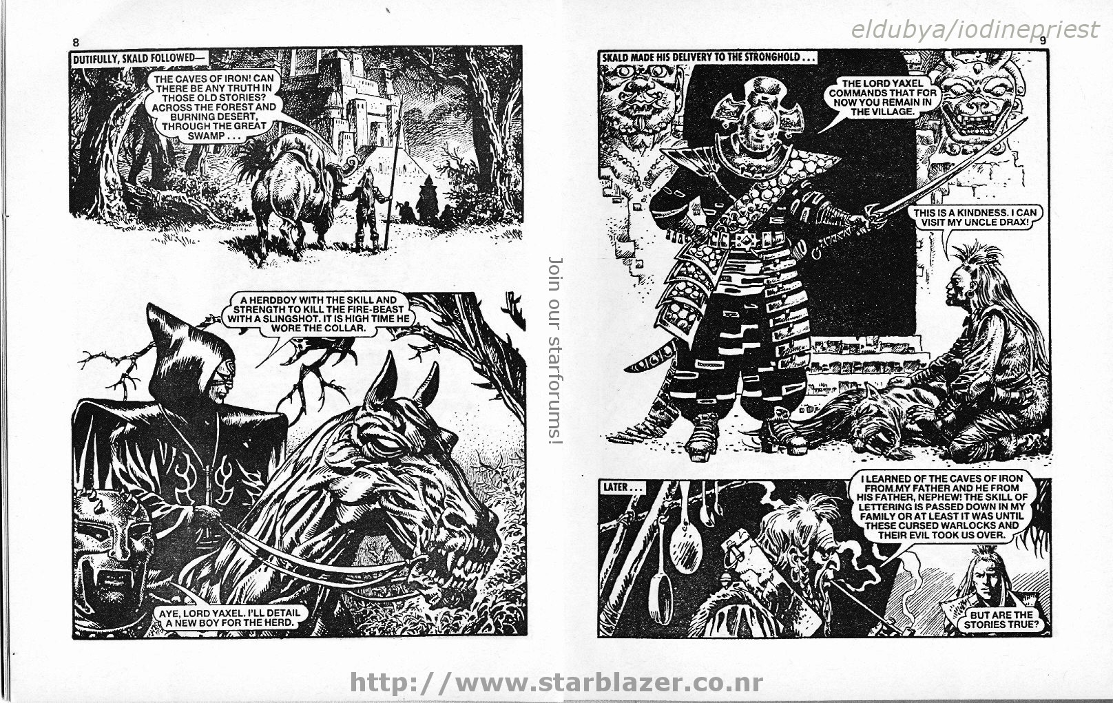 Read online Starblazer comic -  Issue #190 - 6