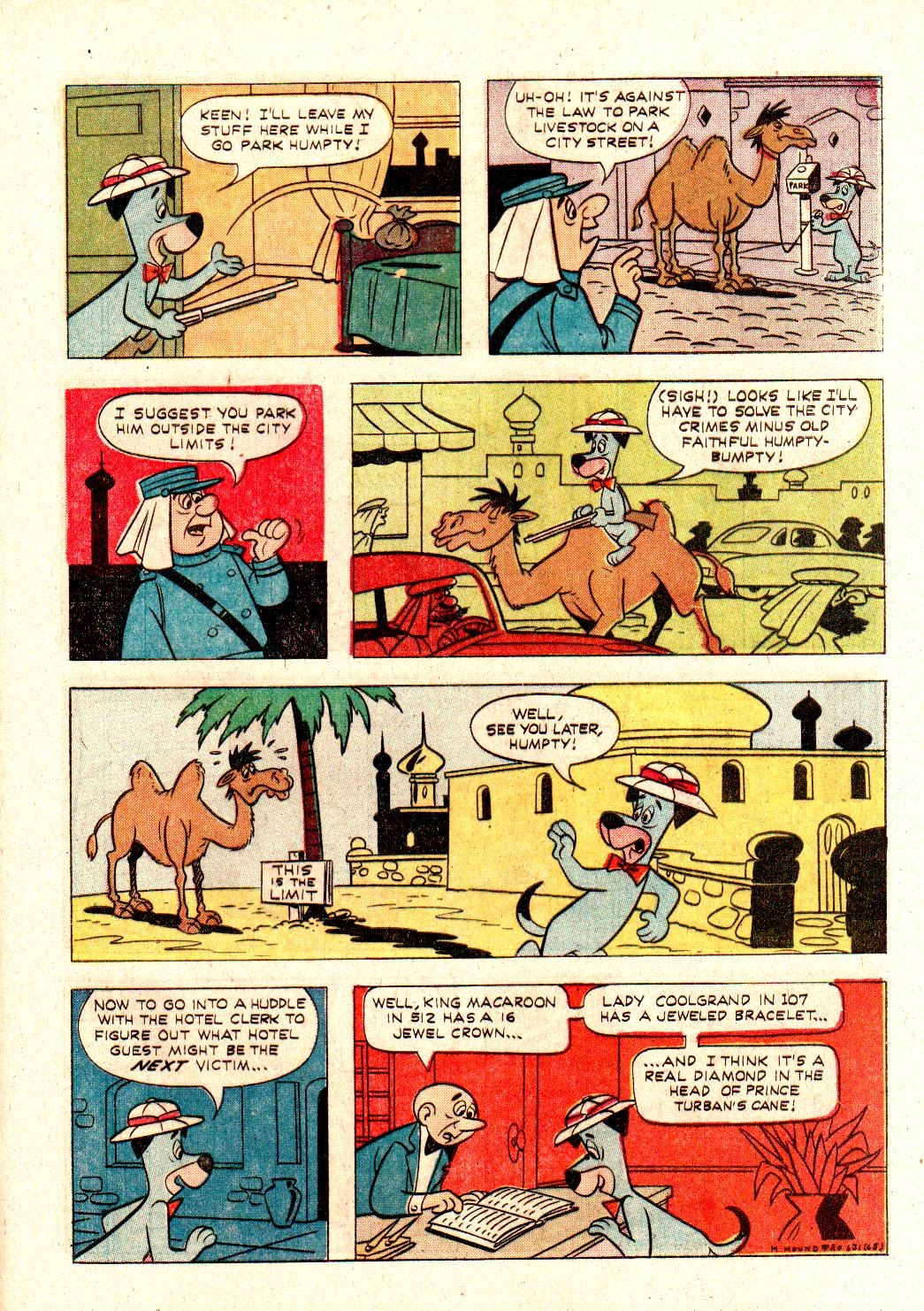 Read online Huckleberry Hound (1960) comic -  Issue #23 - 29
