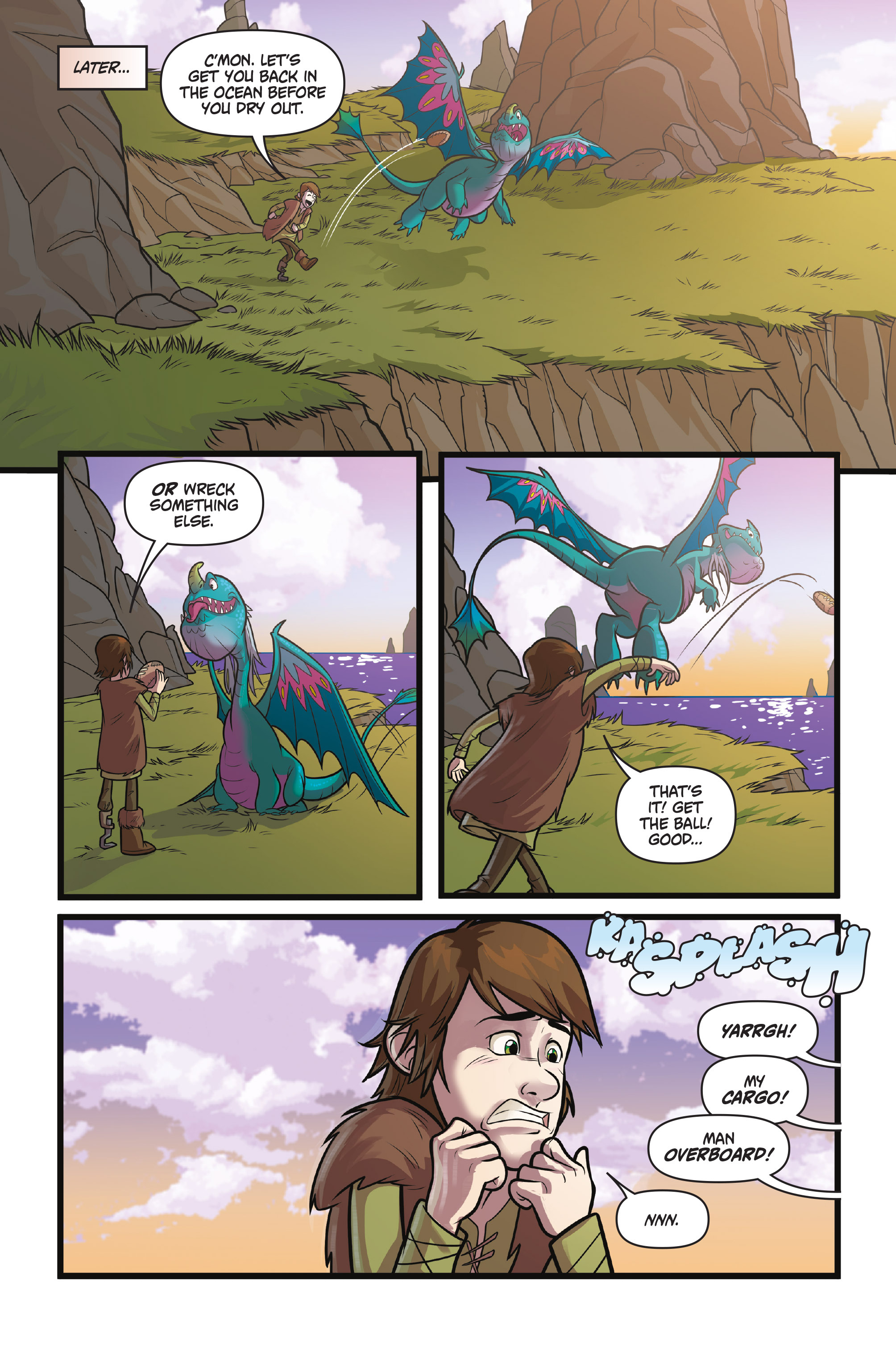 Read online DreamWorks Dragons: Defenders of Berk Collection: Fire & Ice comic -  Issue # TPB - 50