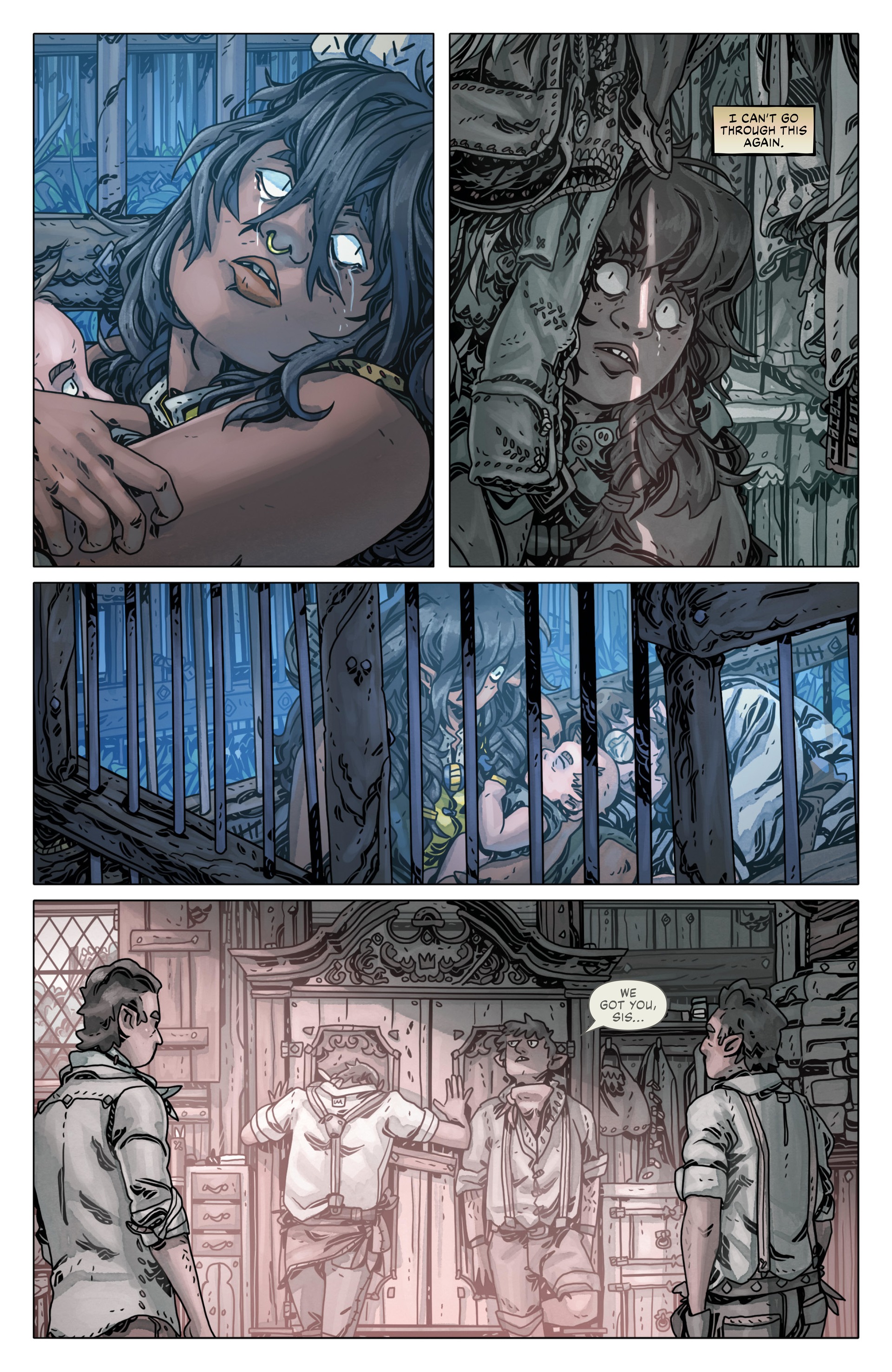 Read online Critical Role: The Mighty Nein Origins - Nott the Brave comic -  Issue # Full - 25
