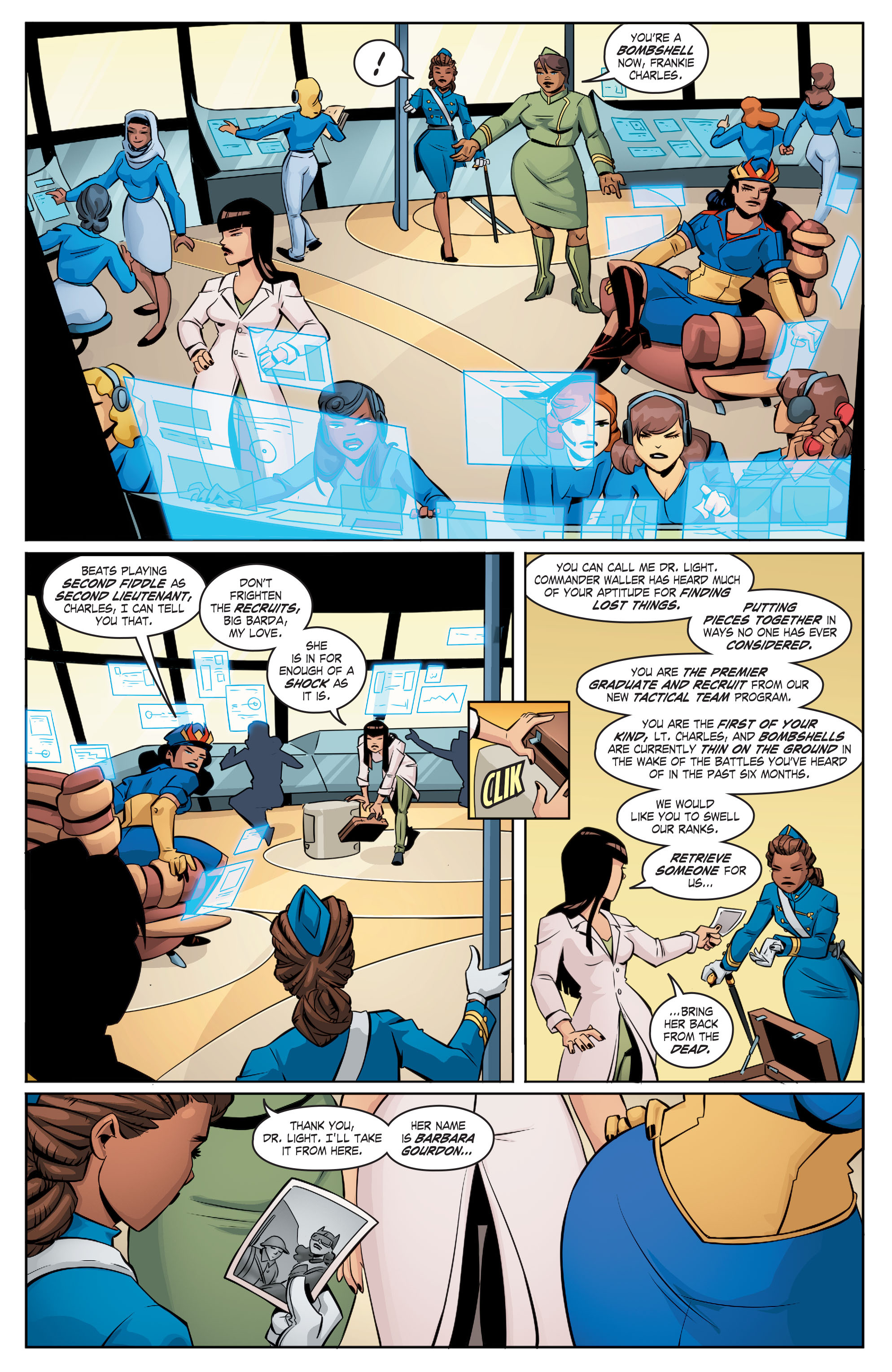 Read online DC Comics: Bombshells comic -  Issue # Annual 1 - 9