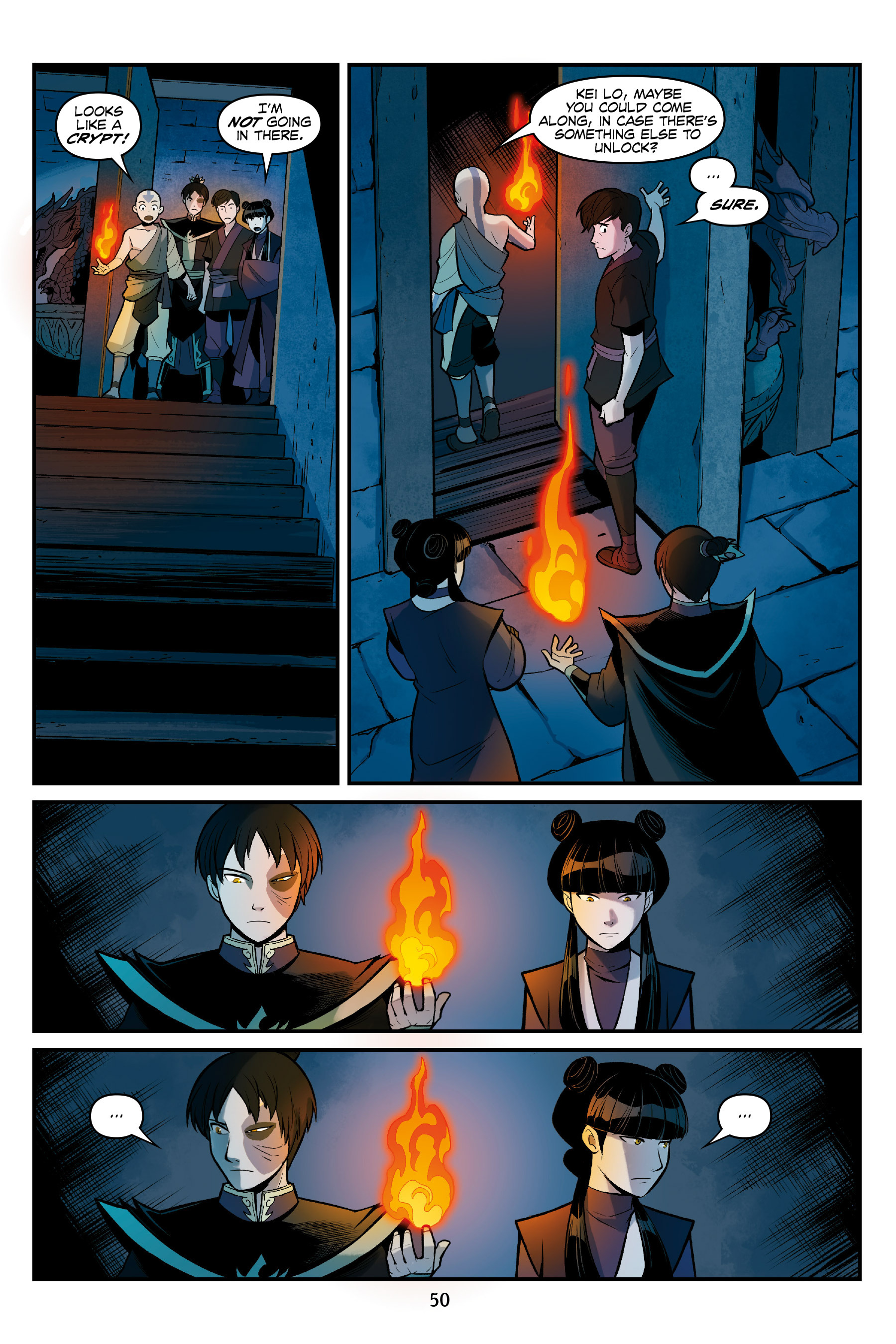 Read online Nickelodeon Avatar: The Last Airbender - Smoke and Shadow comic -  Issue # Part 2 - 52