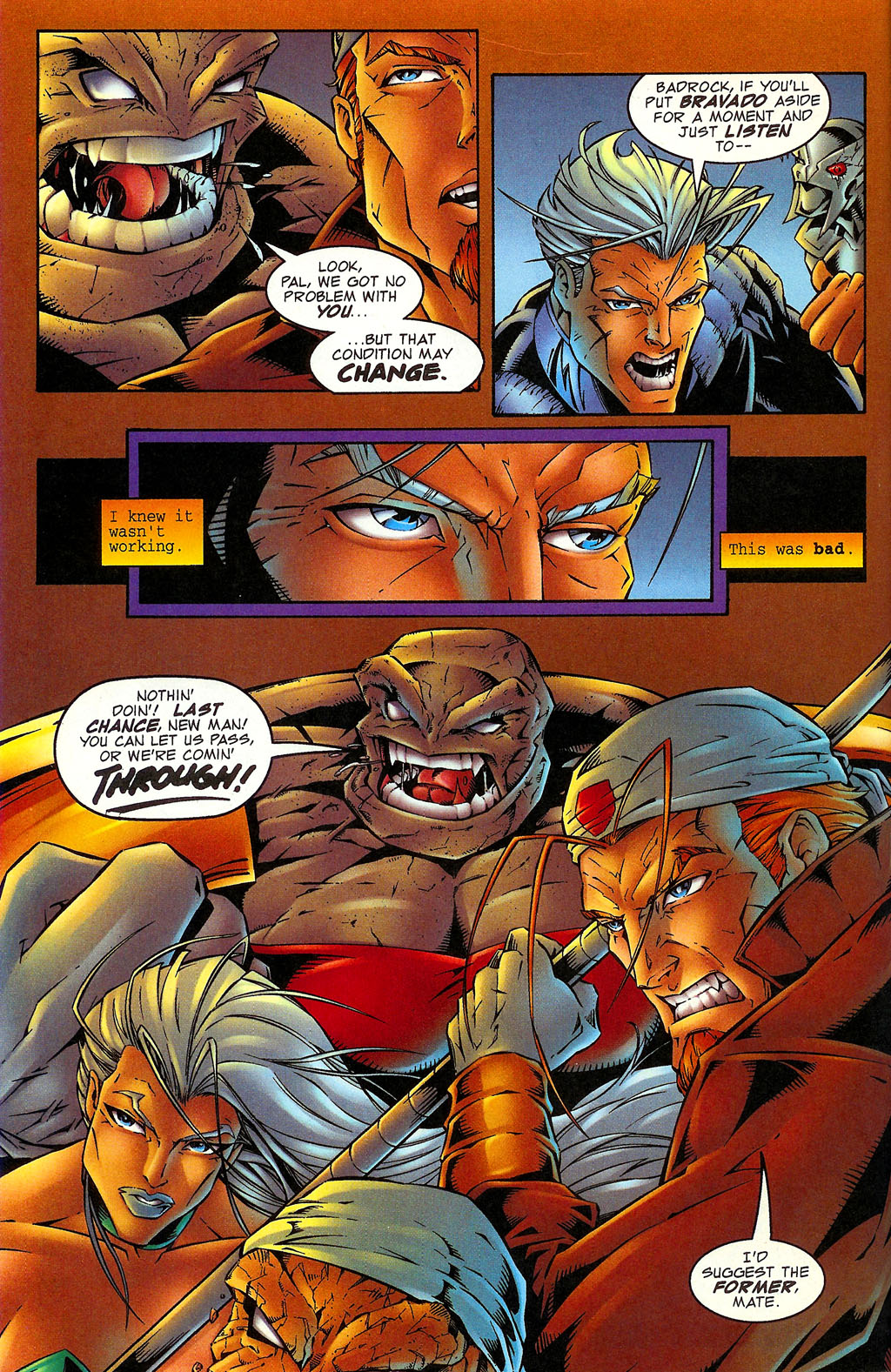 Read online New Man comic -  Issue #4 - 4