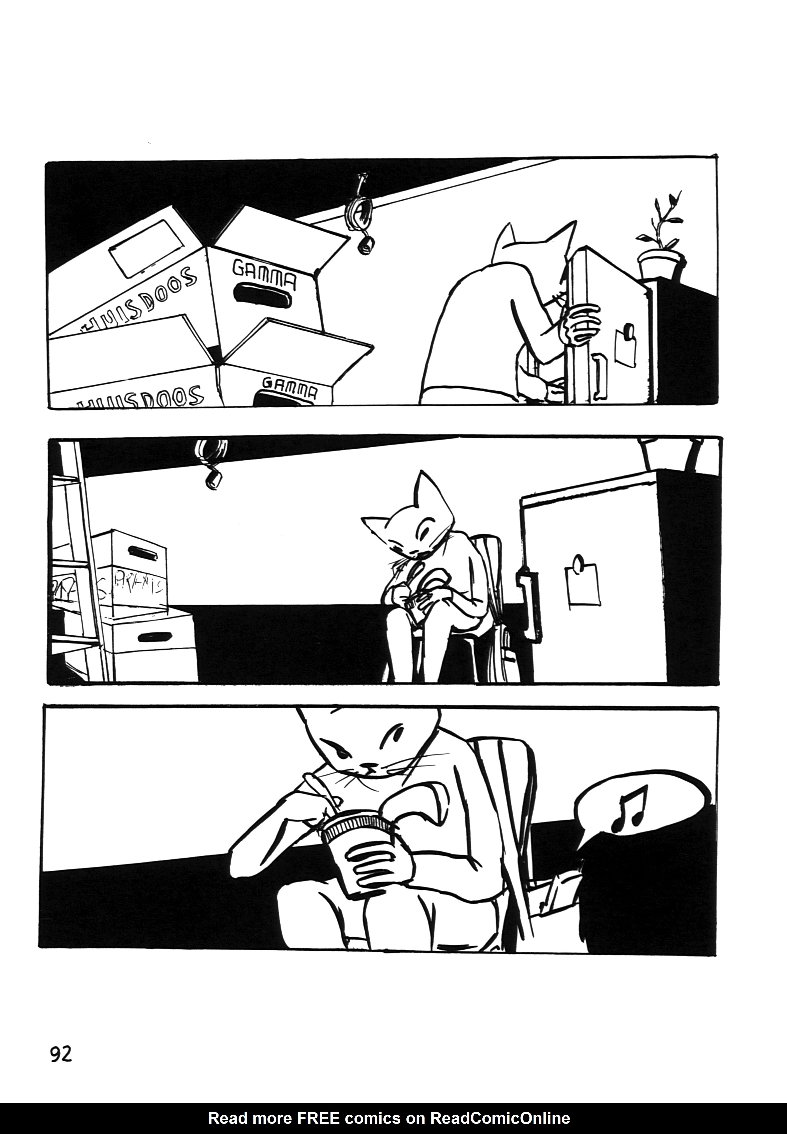 Read online Cat Hates World comic -  Issue # TPB - 92