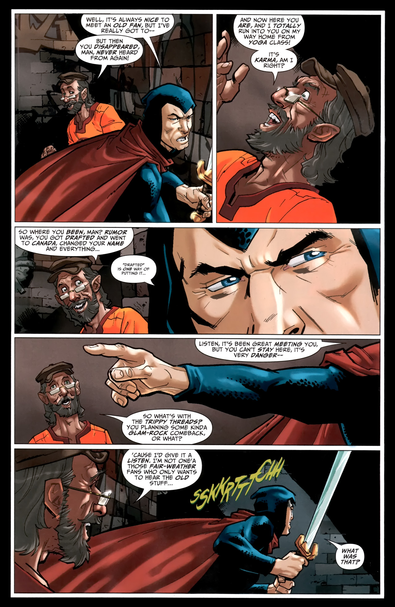 Read online Nightmaster: Monsters of Rock comic -  Issue # Full - 5