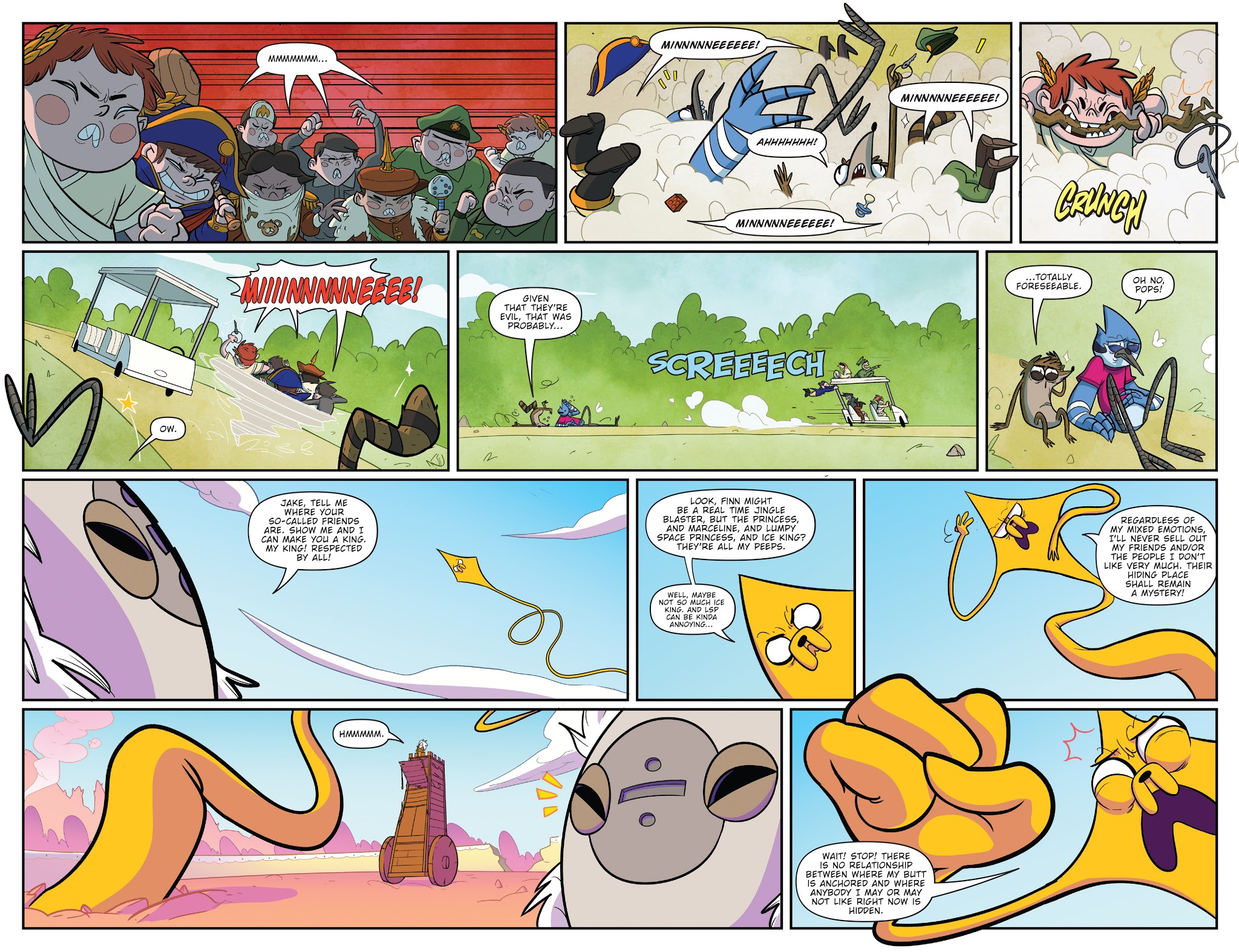Read online Adventure Time/Regular Show comic -  Issue #1 - 11