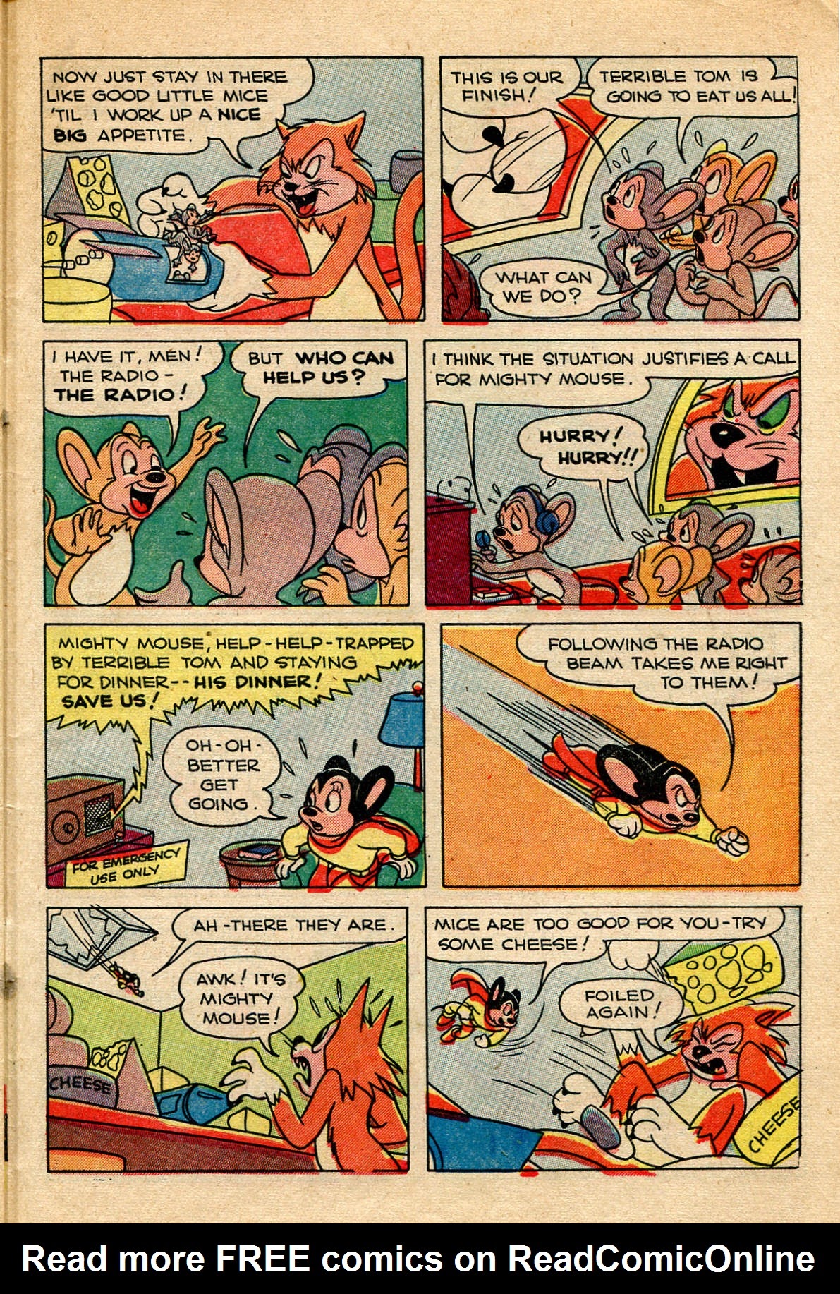 Read online Paul Terry's Mighty Mouse Comics comic -  Issue #18 - 31