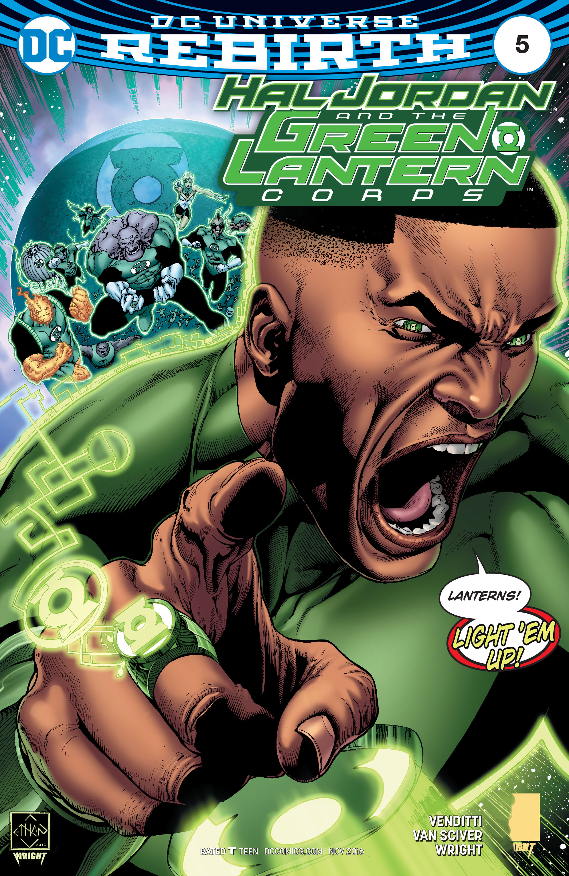 Read online Hal Jordan And The Green Lantern Corps comic -  Issue #5 - 1