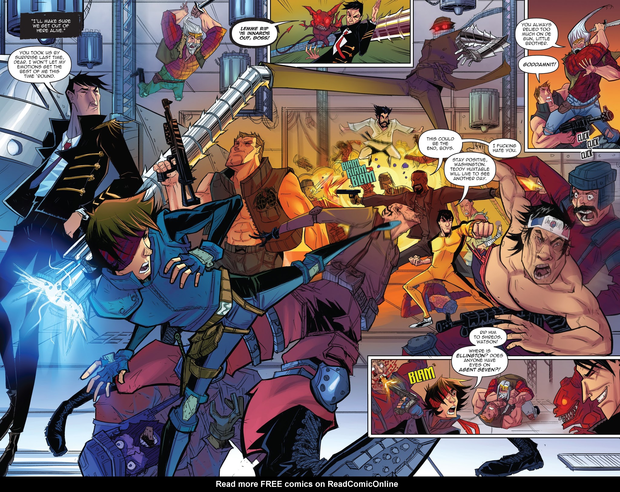 Read online Infinite Seven comic -  Issue #8 - 13