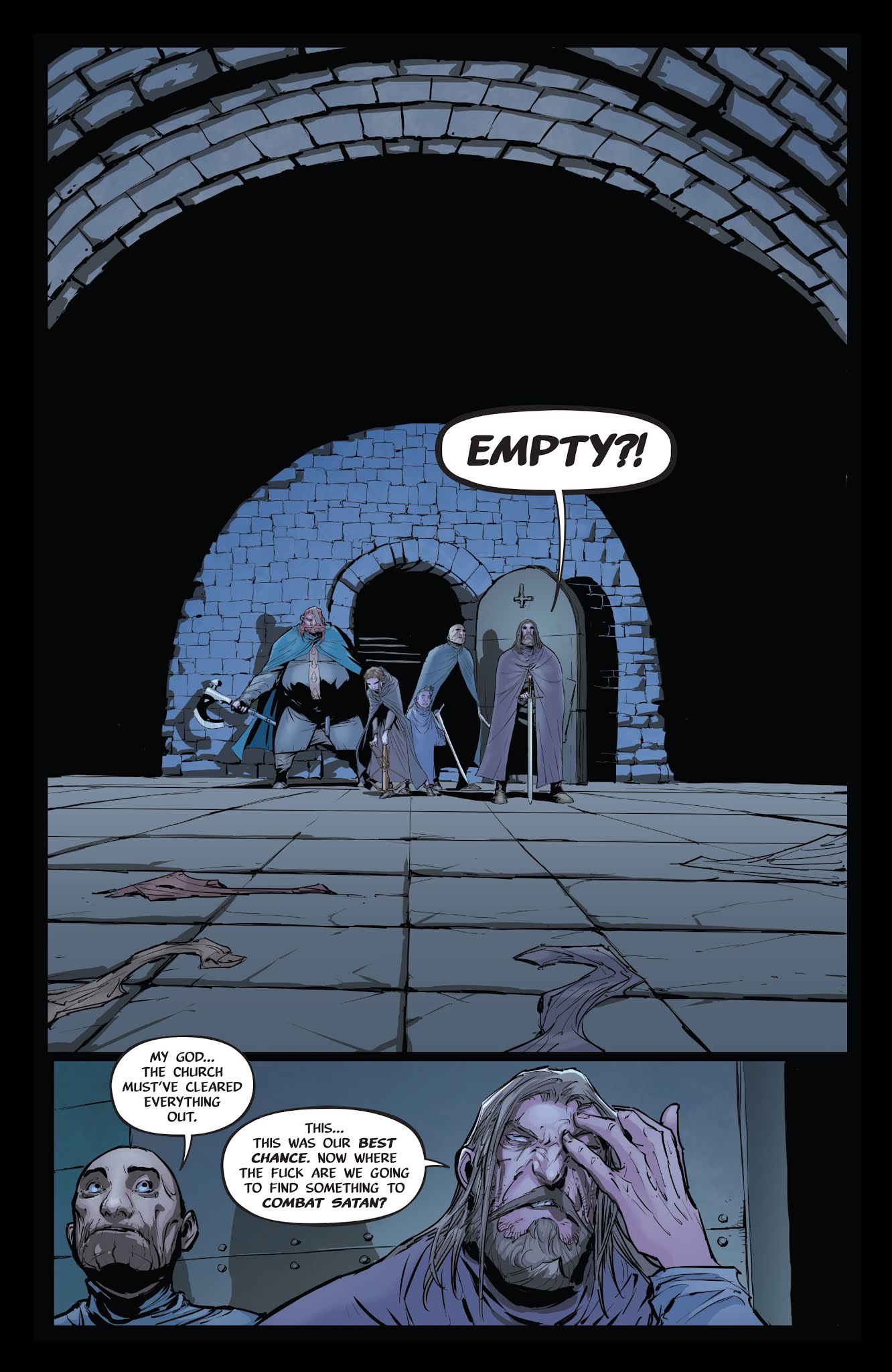 Read online Pestilence: A Story of Satan comic -  Issue #3 - 7