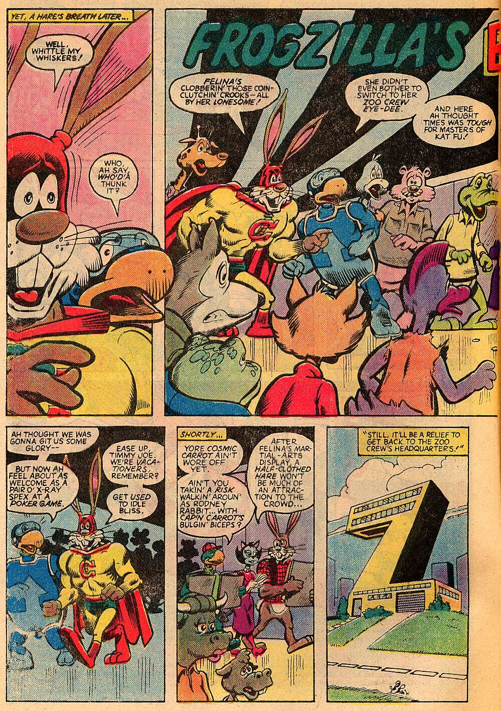 Read online Captain Carrot and His Amazing Zoo Crew! comic -  Issue #19 - 4