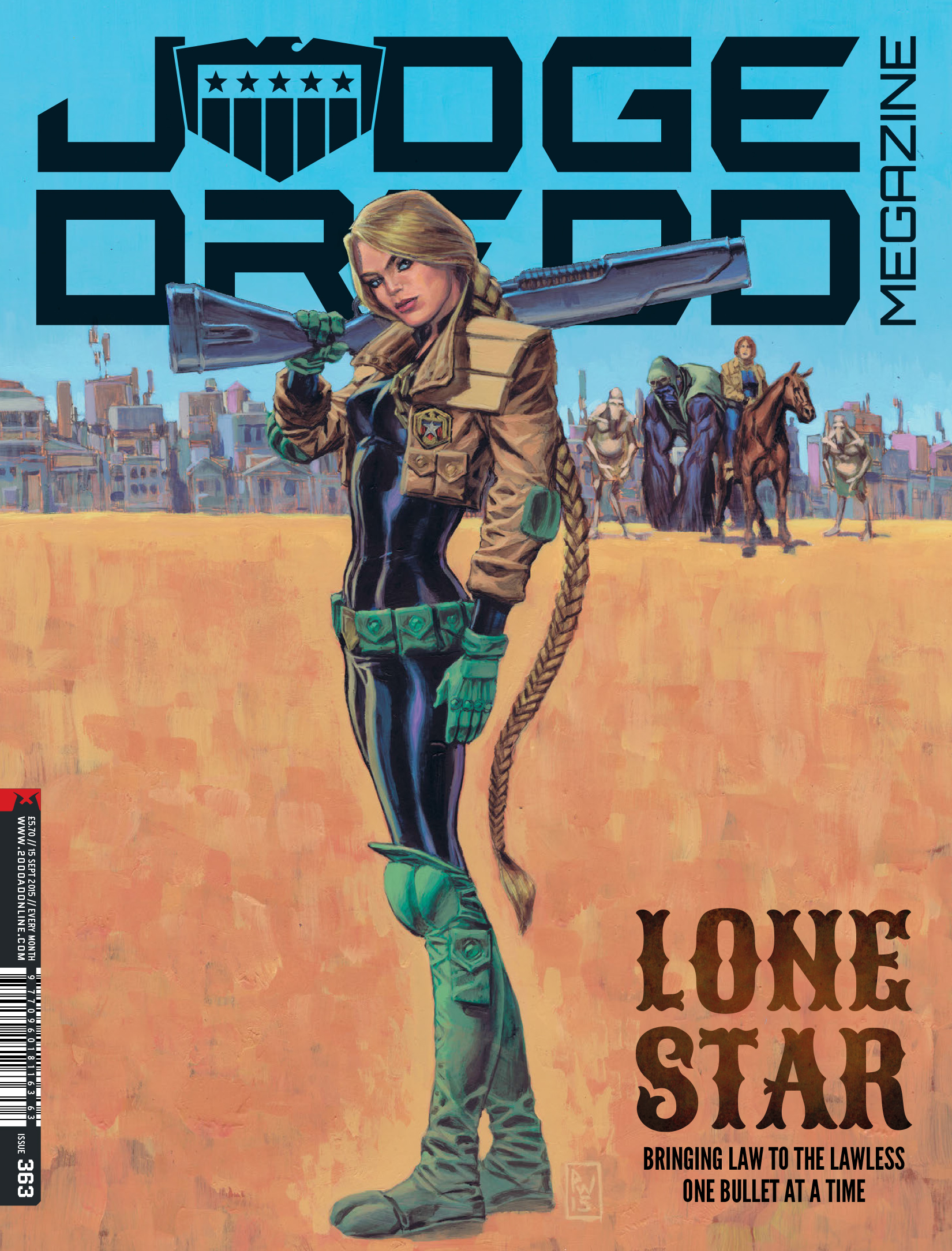 Read online Judge Dredd Megazine (Vol. 5) comic -  Issue #363 - 1