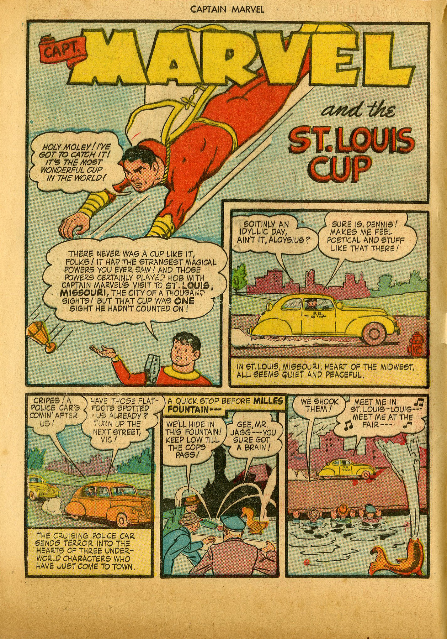 Read online Captain Marvel Adventures comic -  Issue #36 - 4