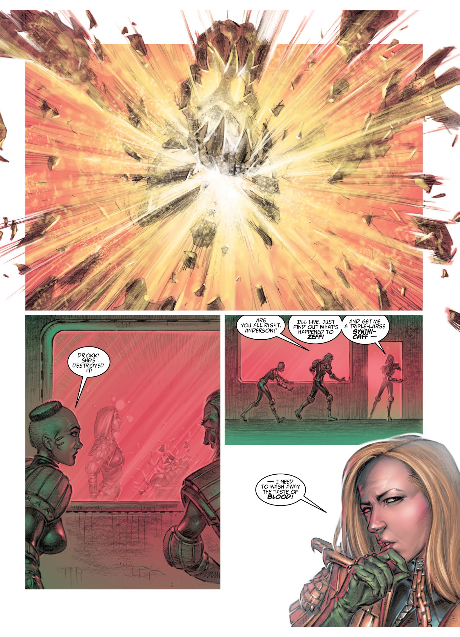 Read online Judge Anderson: The Psi Files comic -  Issue # TPB 5 - 273