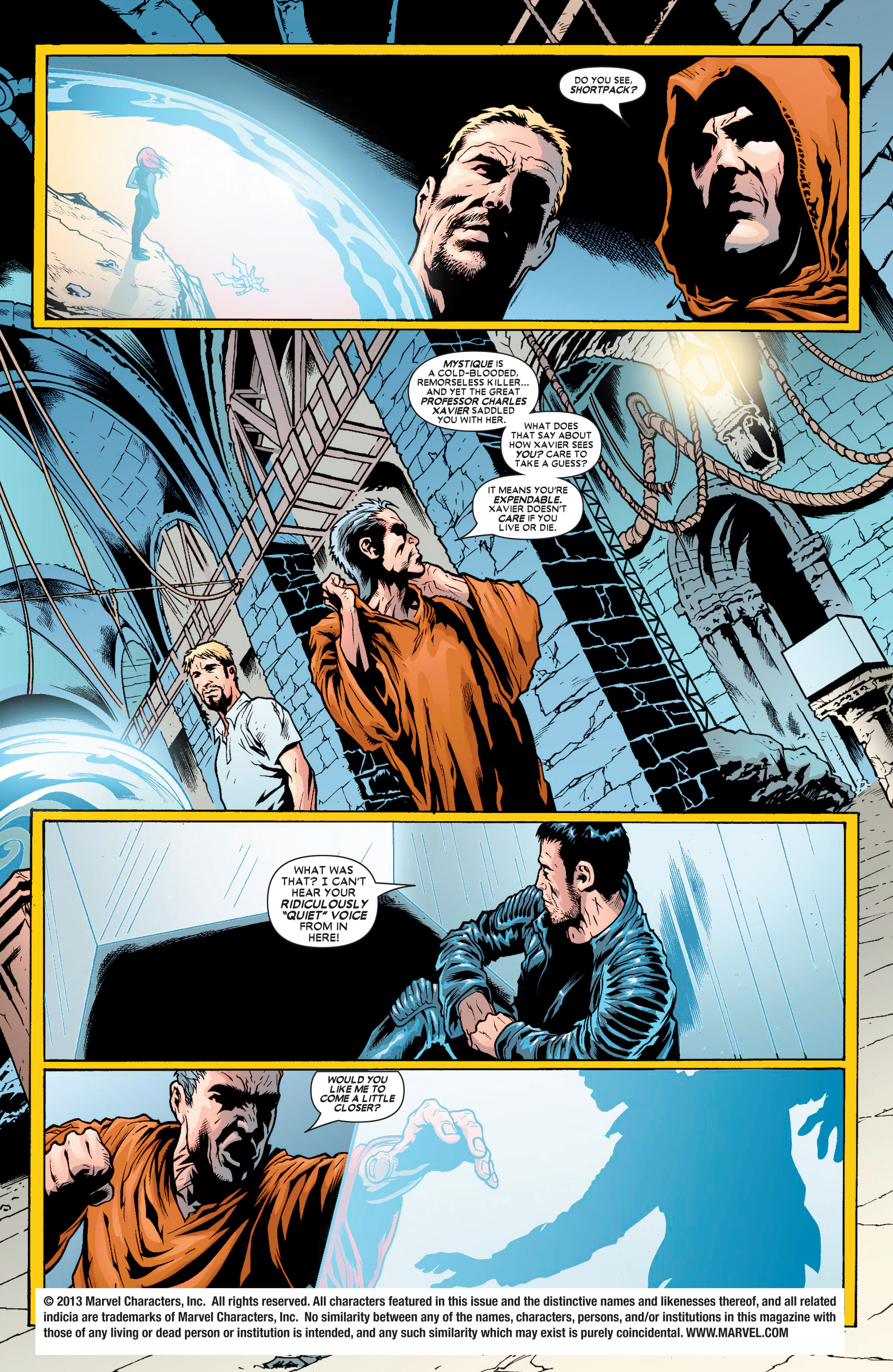 Read online Mystique comic -  Issue #22 - 2