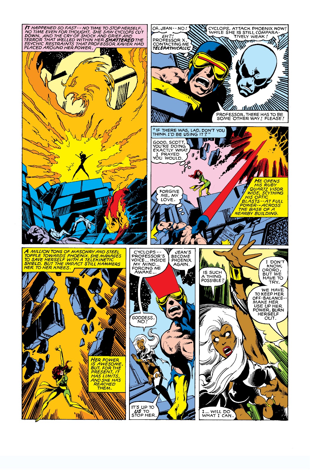Read online X-Men: The Dark Phoenix Saga comic -  Issue # TPB - 177