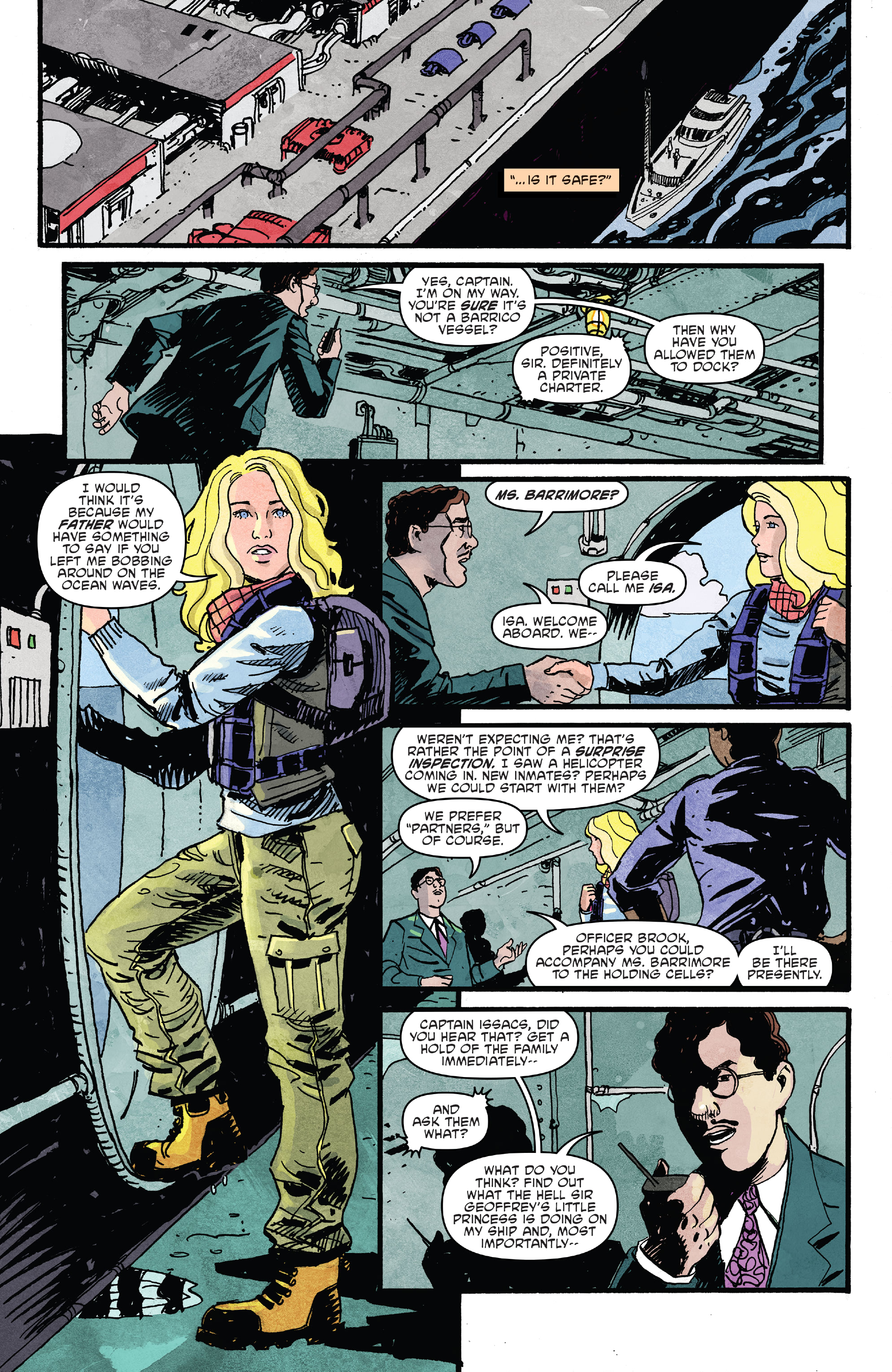 Read online Dead Seas comic -  Issue #1 - 9