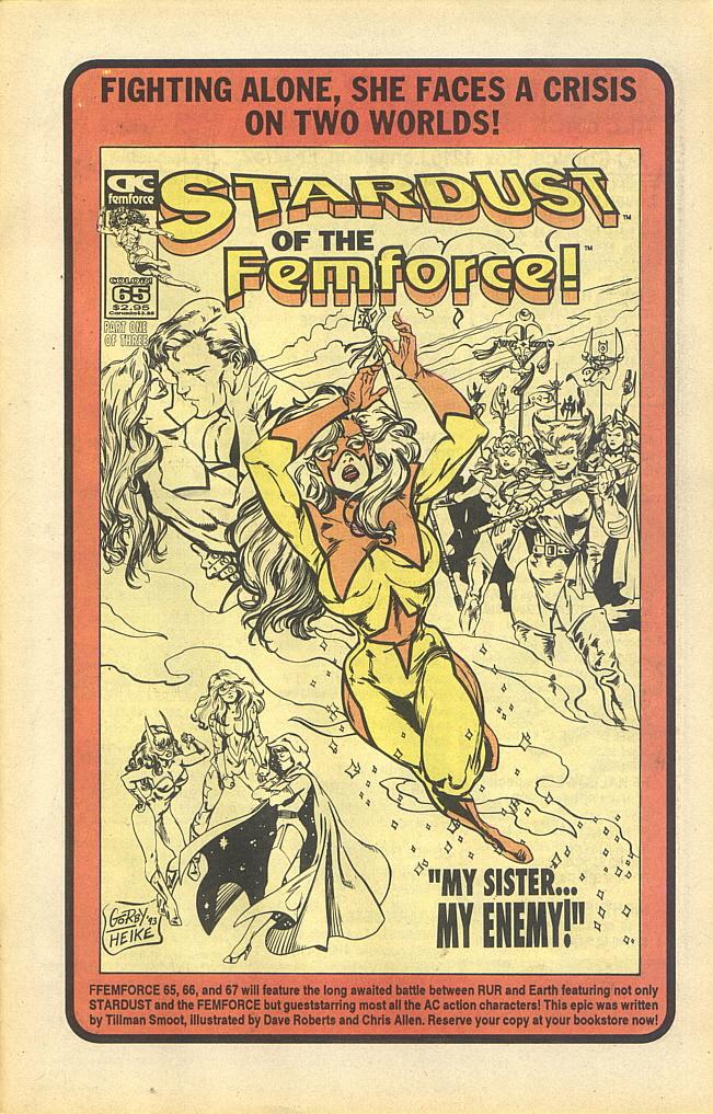 Read online Femforce comic -  Issue #64 - 33